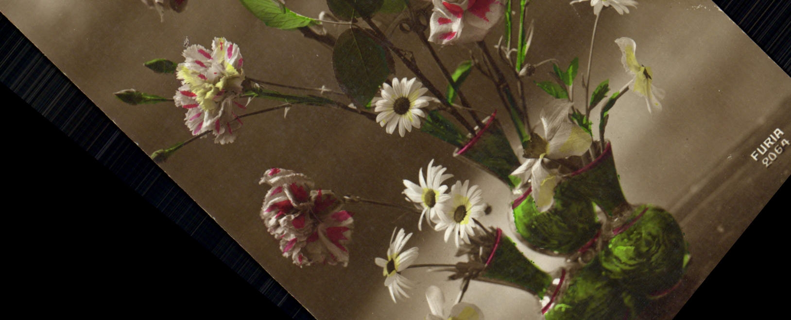 CPA Fantaisie Fleurs