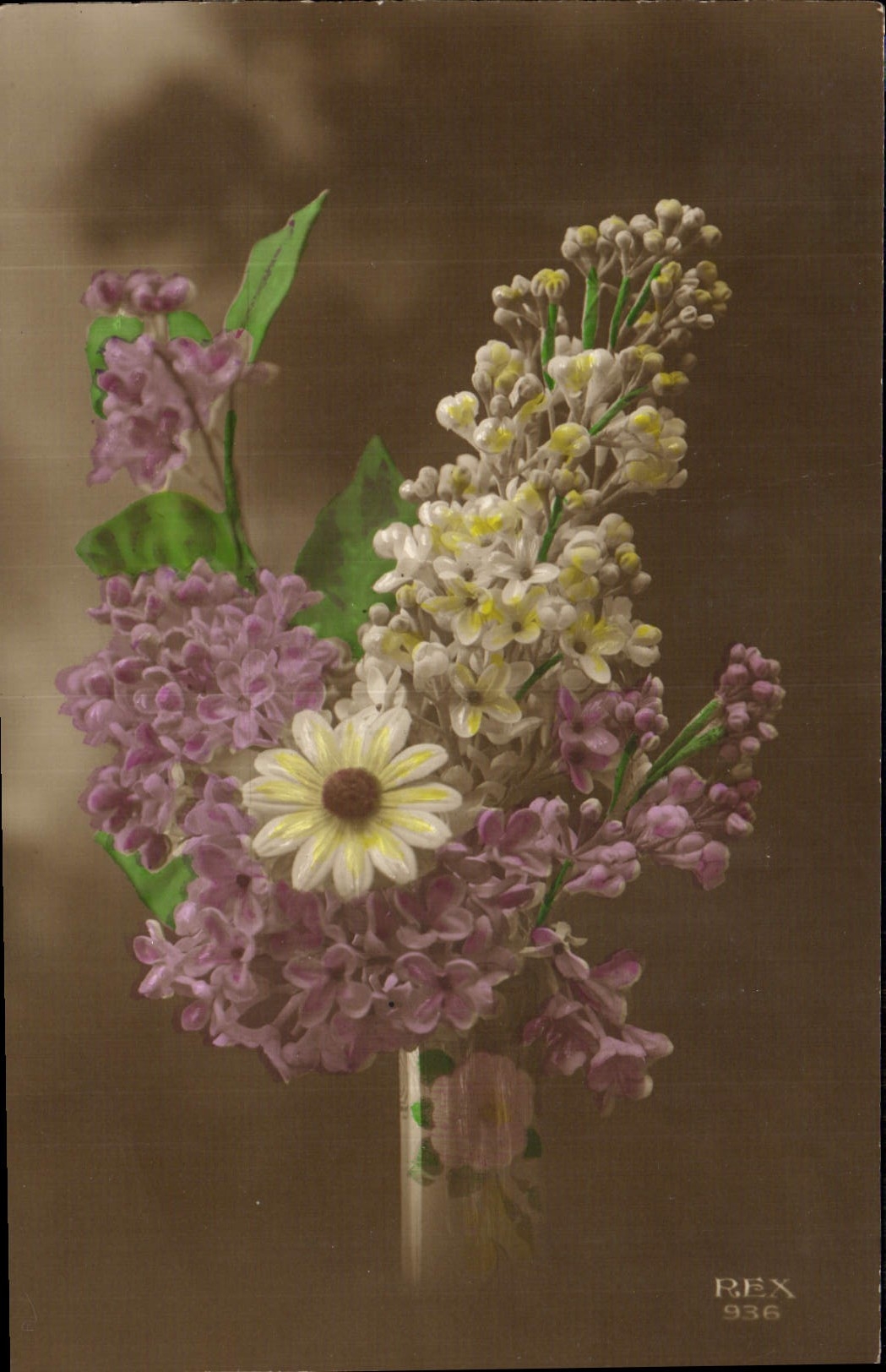 CPA Fantaisie Fleurs