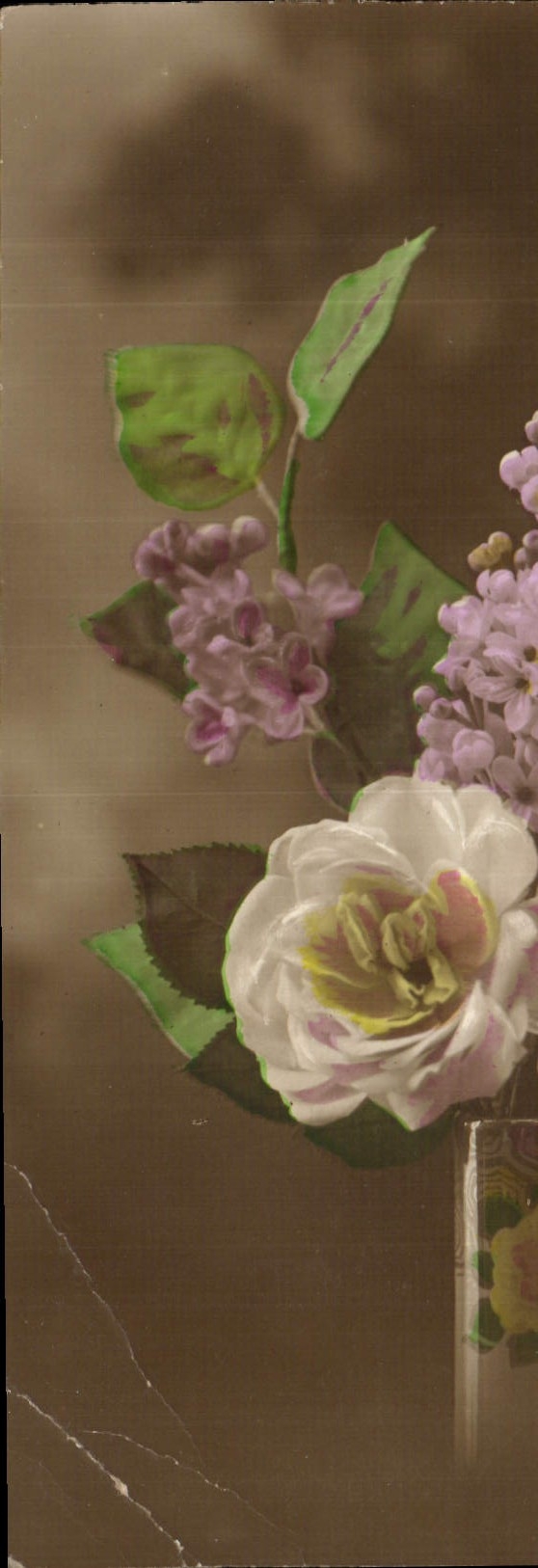 CPA Fantaisie Fleurs