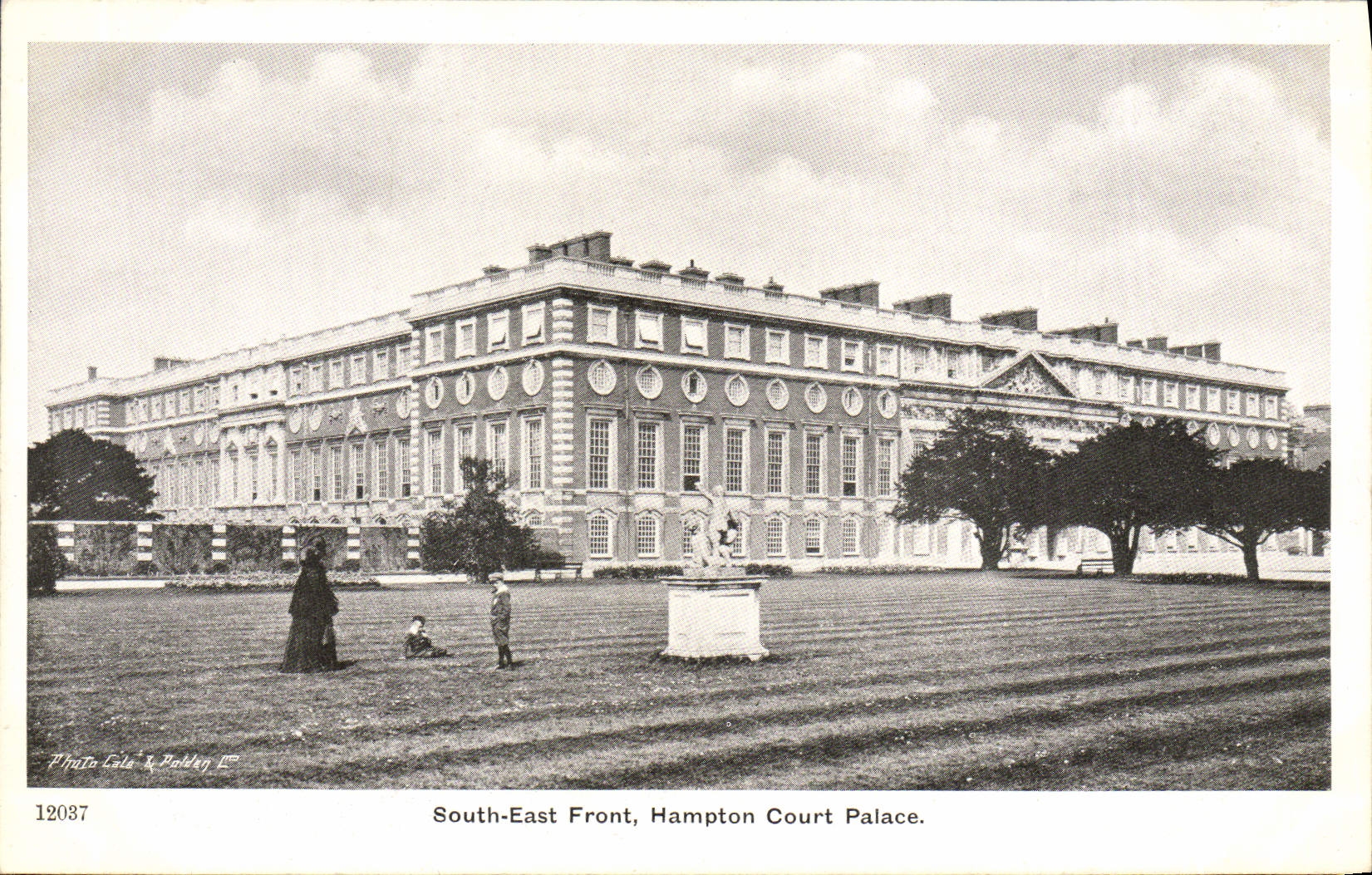 Hotel luxe del De del Hampton Court suroriental de la cara de la POSTAL de la VENDIMIA