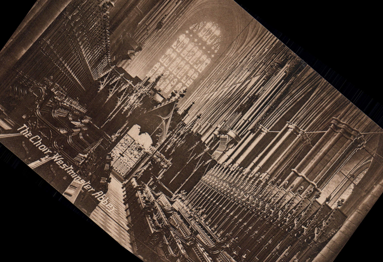 CPA The Choir Westminster Abbey London