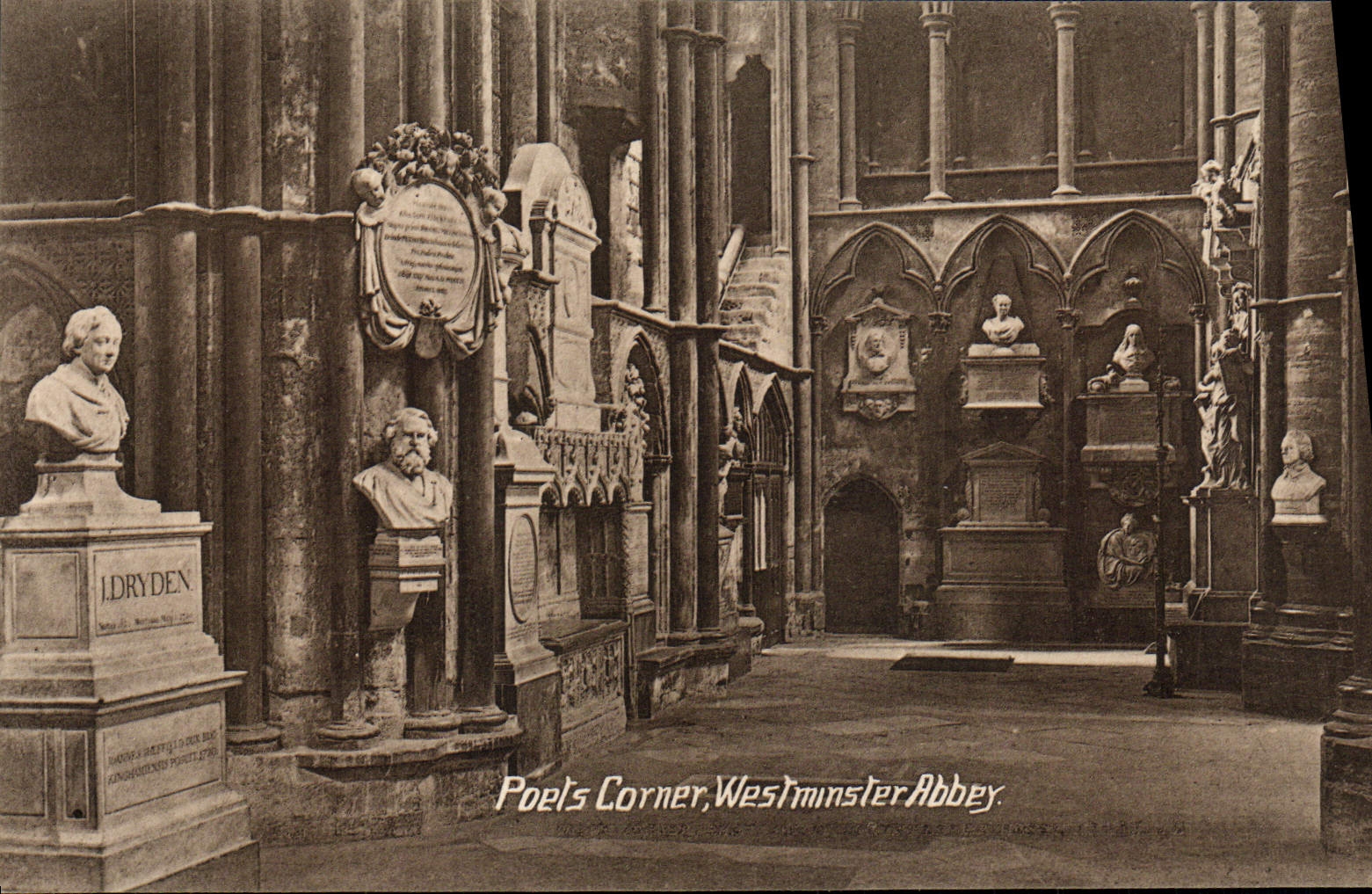 CPA Poets Corner Westminster Abbey London