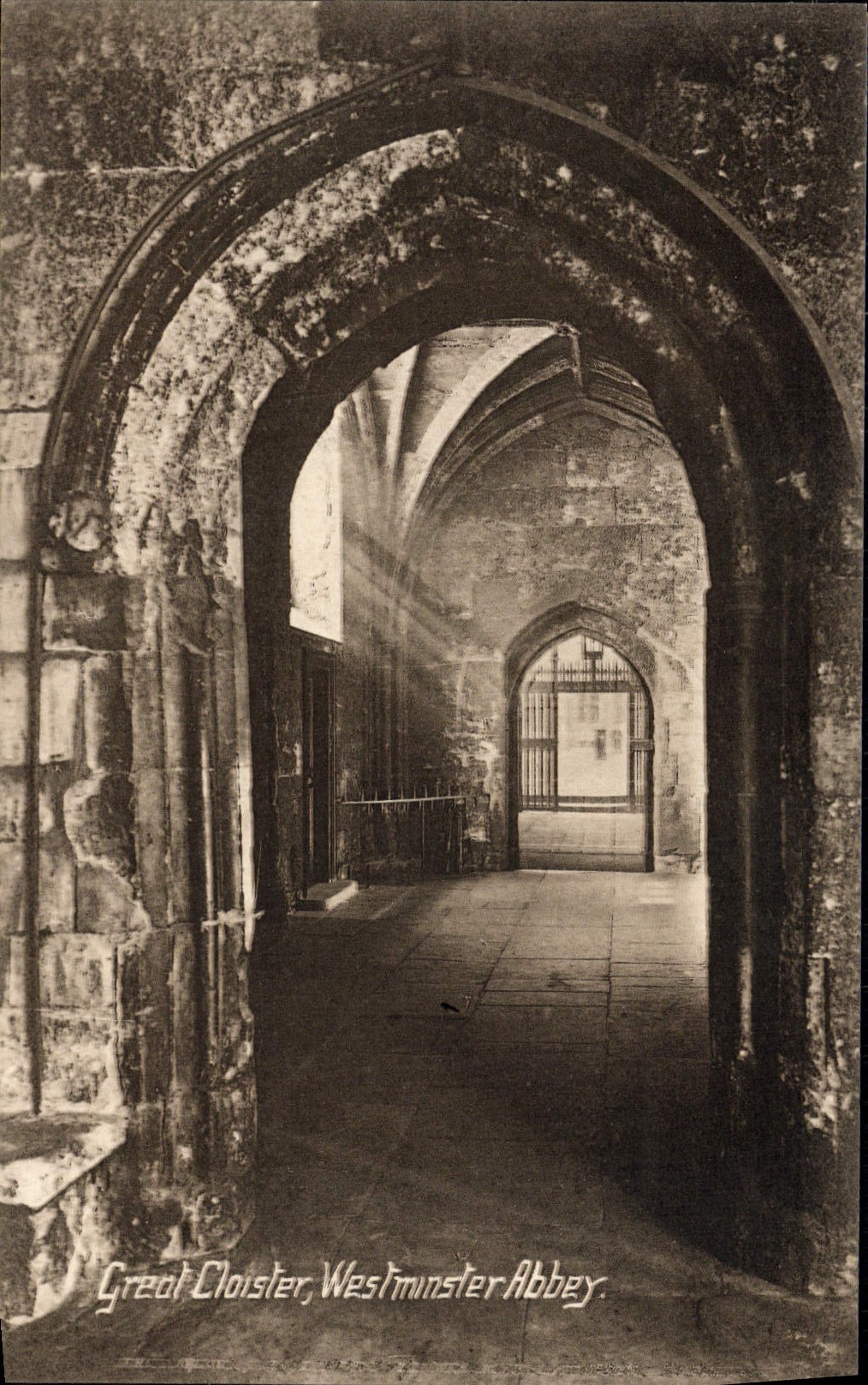 CPA Great Cloister Westminster Abbey London