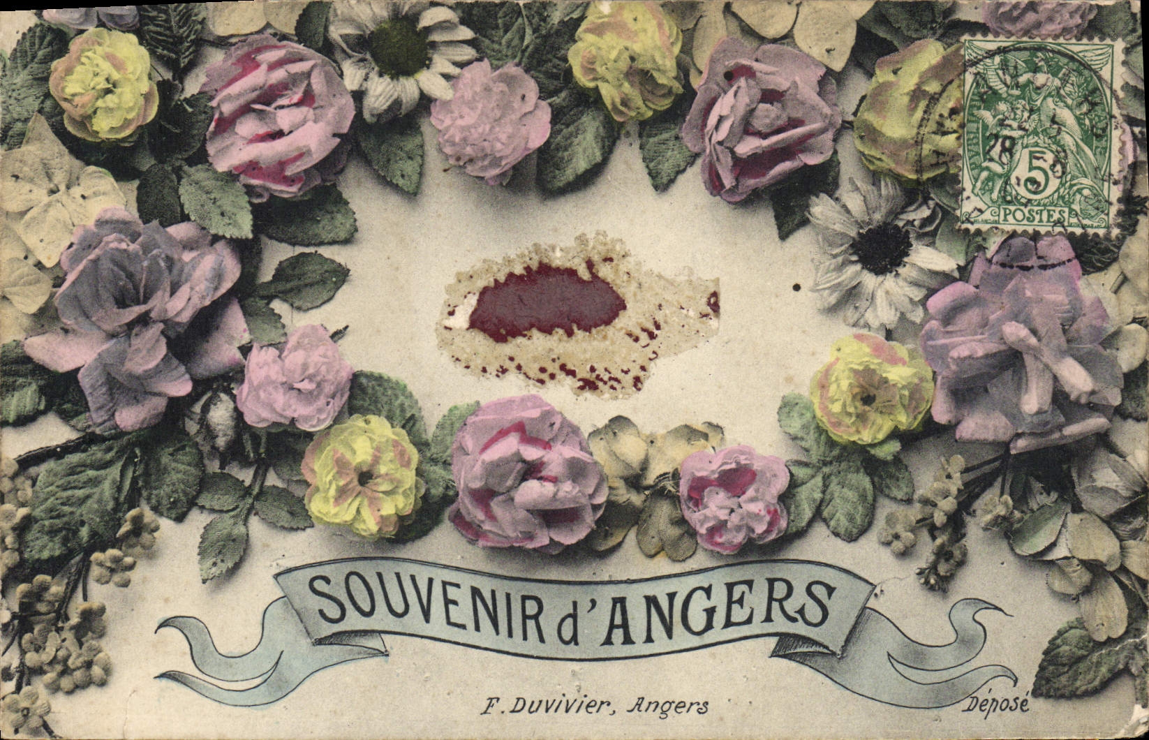 CPA Souvenir d'Angers