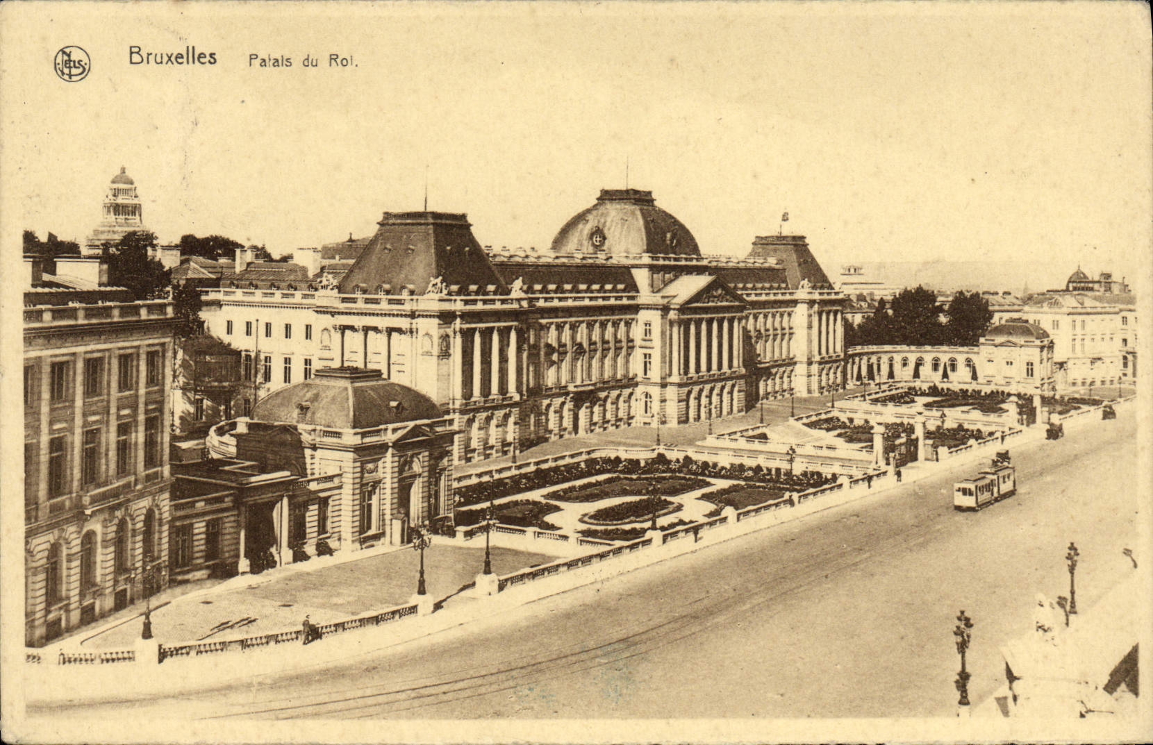 CPA Bruxelles Palais du Roi