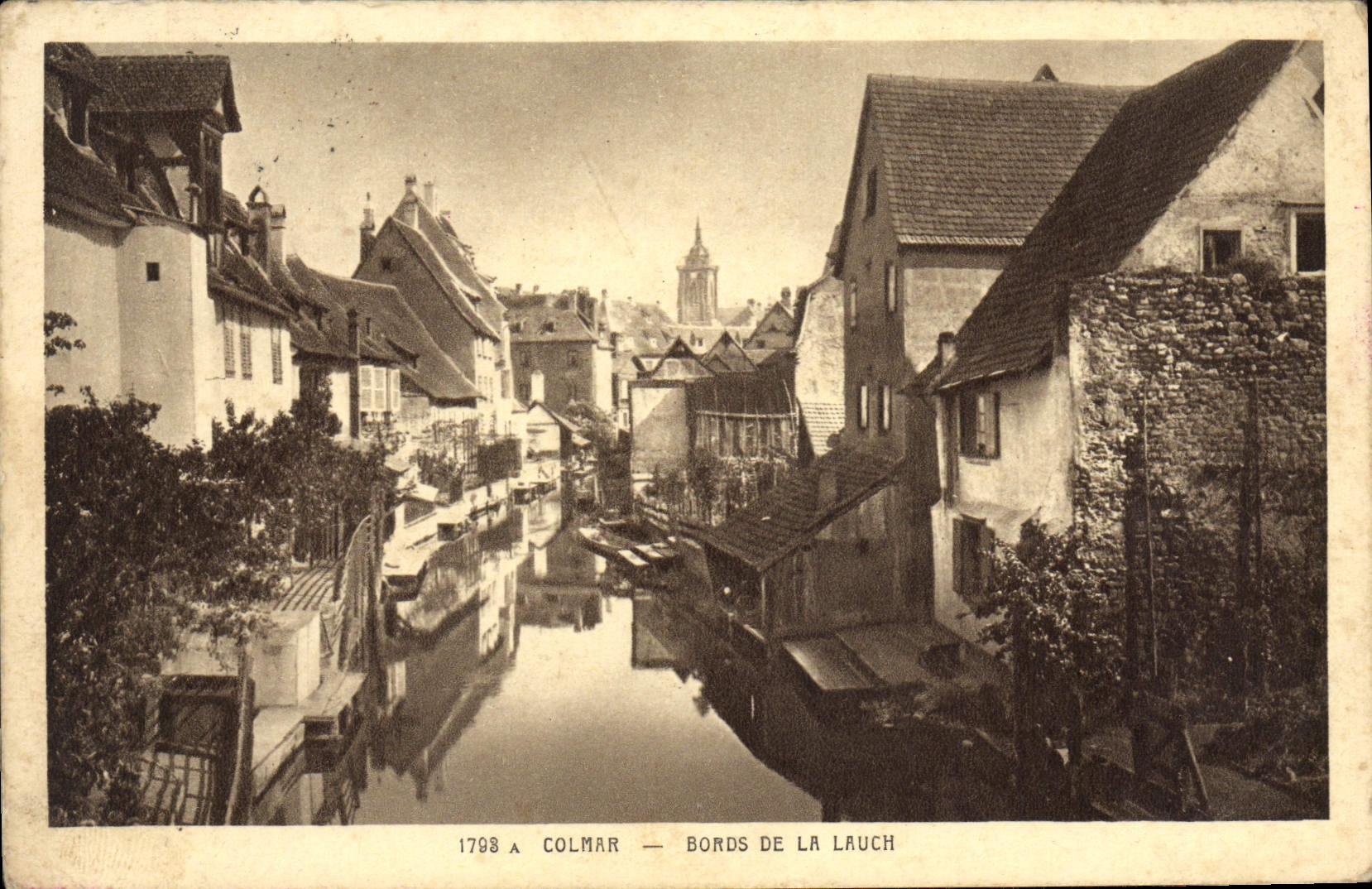 CPA Colmar Bords De La Lauch