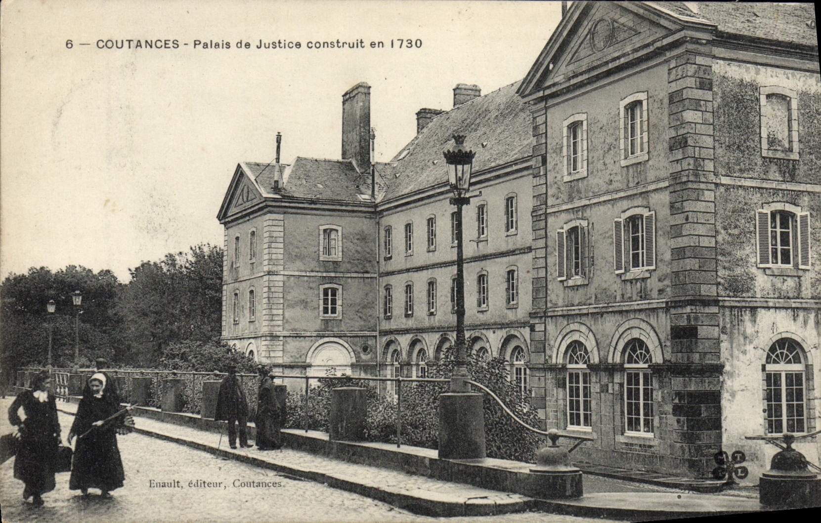 CPA Coutances Palais de Justice 