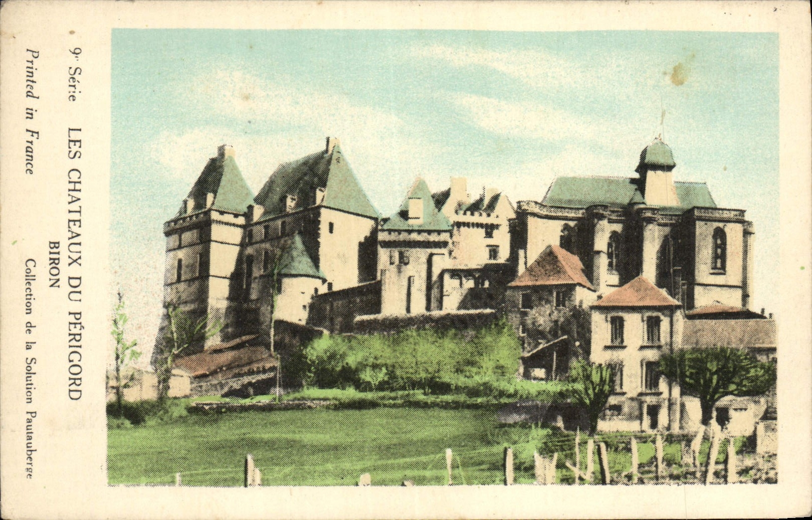 CPA Les Chateaux Du Perigord Biron