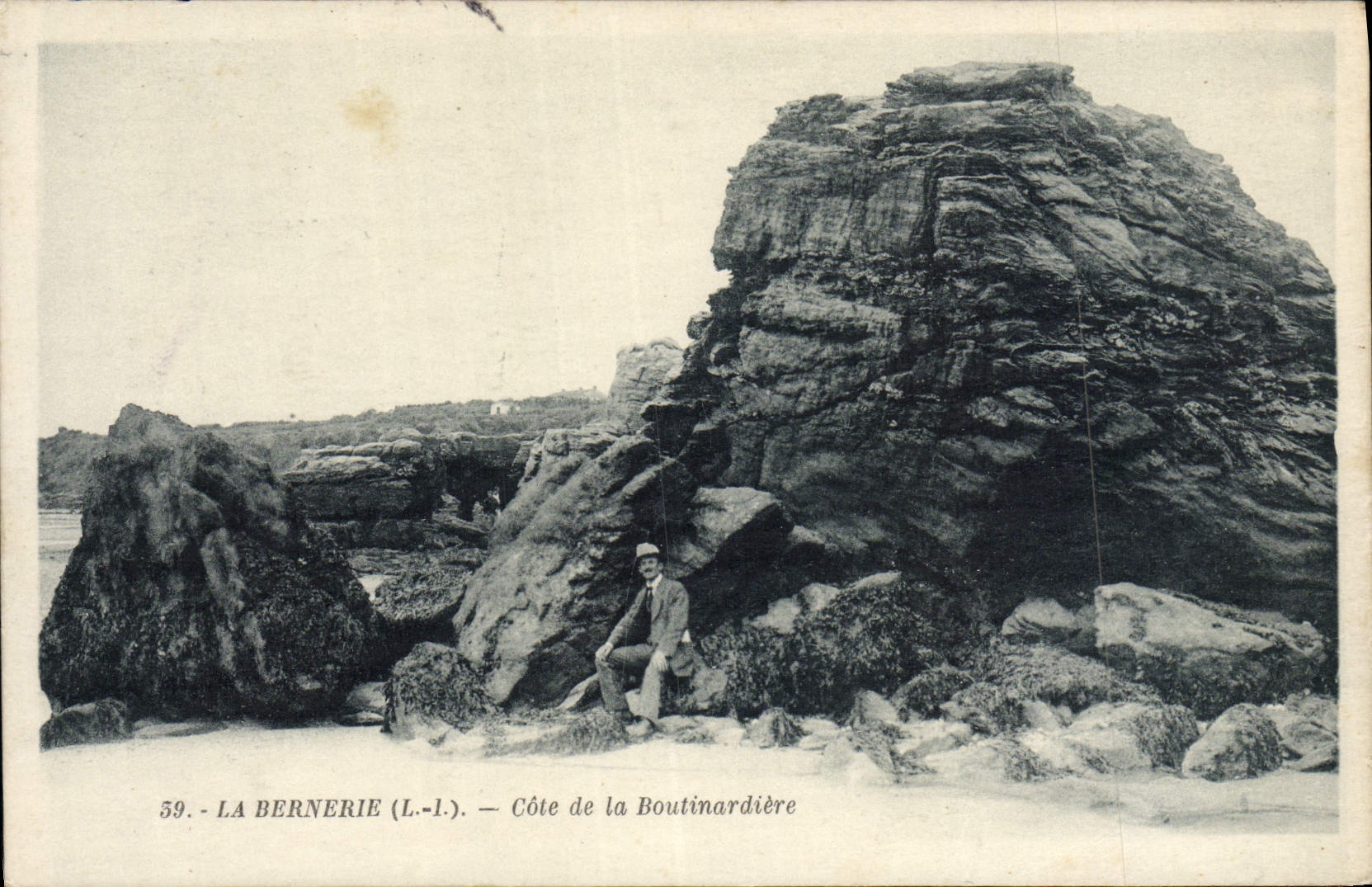 CPA La Bernerie Cote de la Boutinardiere