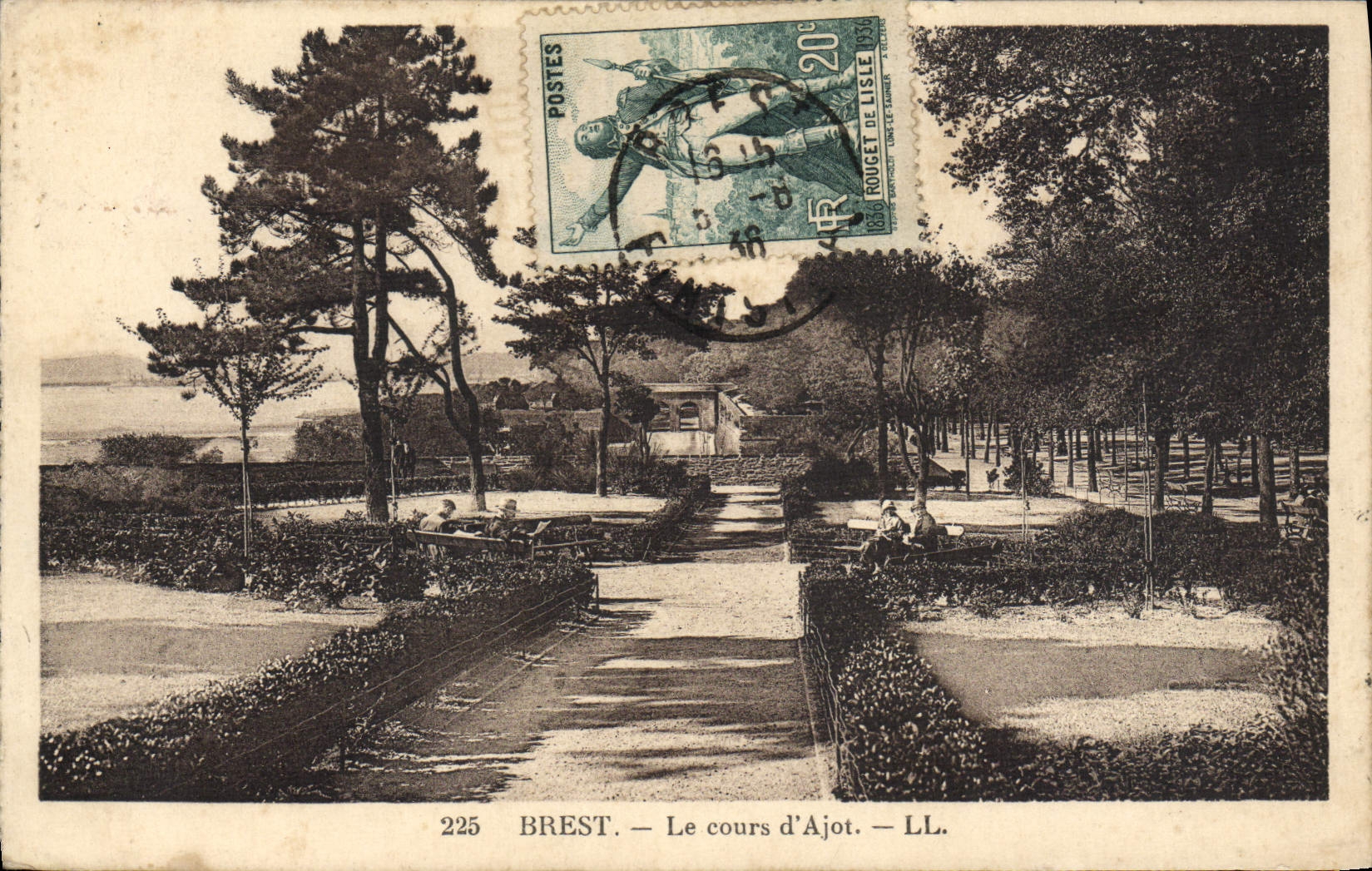 CPA Brest Le Cours d'Ajot