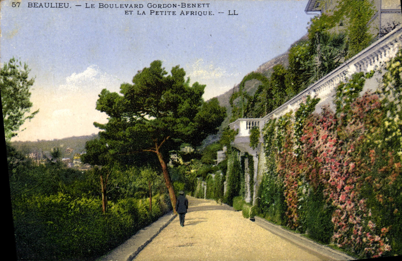 CPA Beaulieu Le Boulevard Gordon Benett et la Petite Afrique