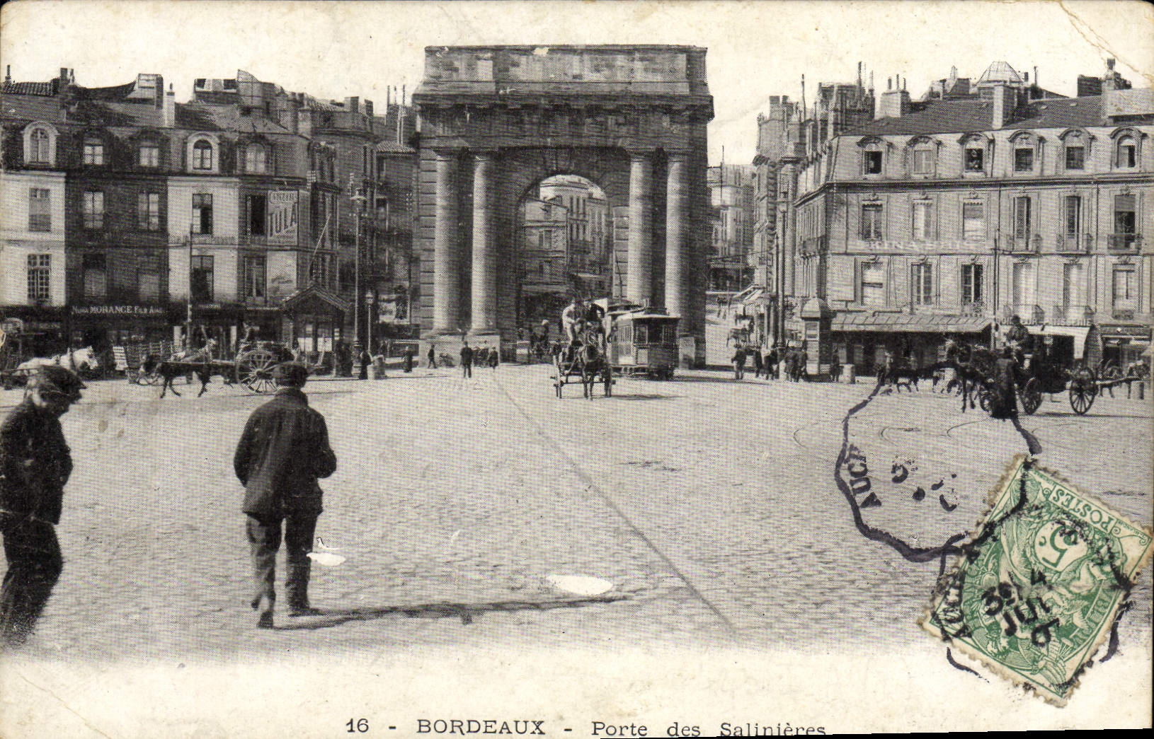 CPA Bordeaux Porte Des Salinieres