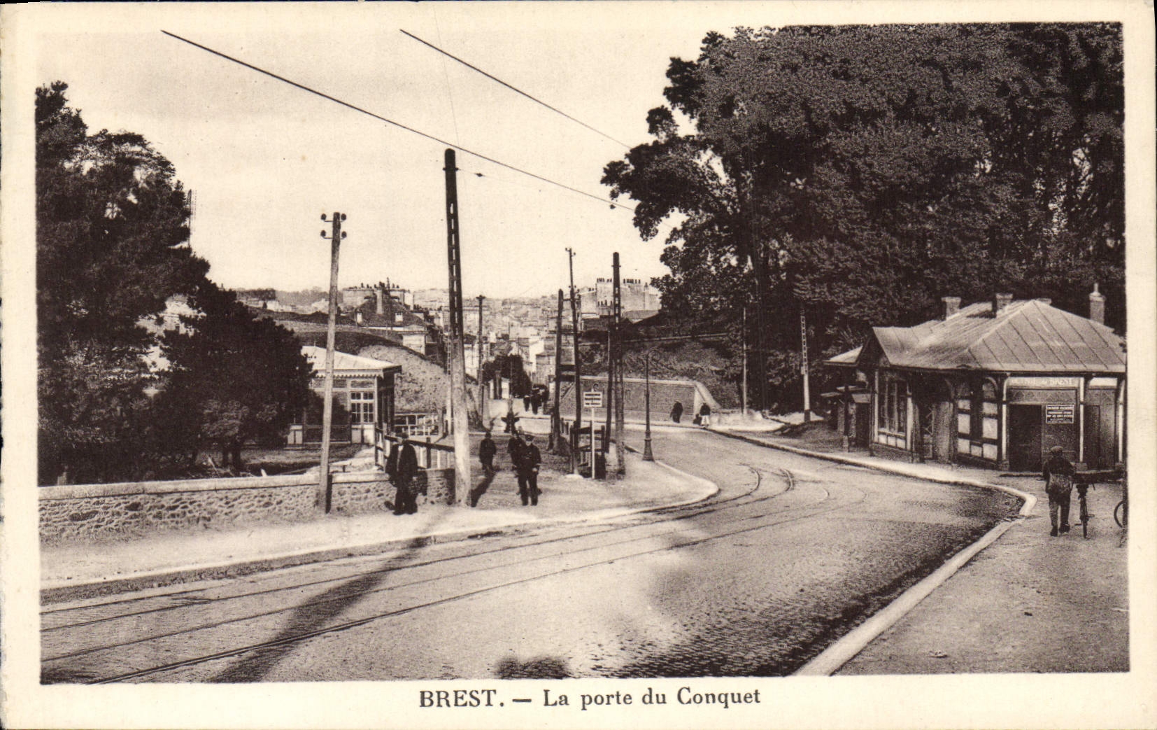 CPA Brest La Porte du Conquet