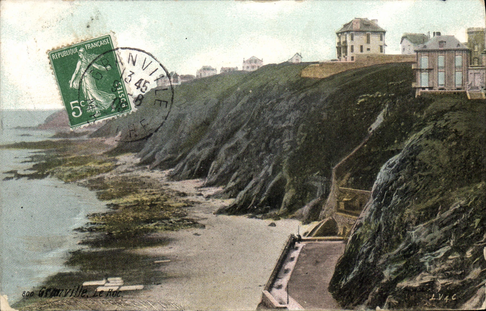 CPA Granville Le roc