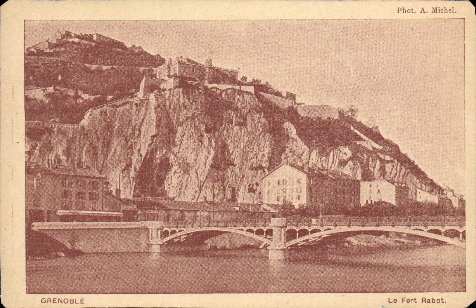 CPA Grenoble Le Fort Rabot