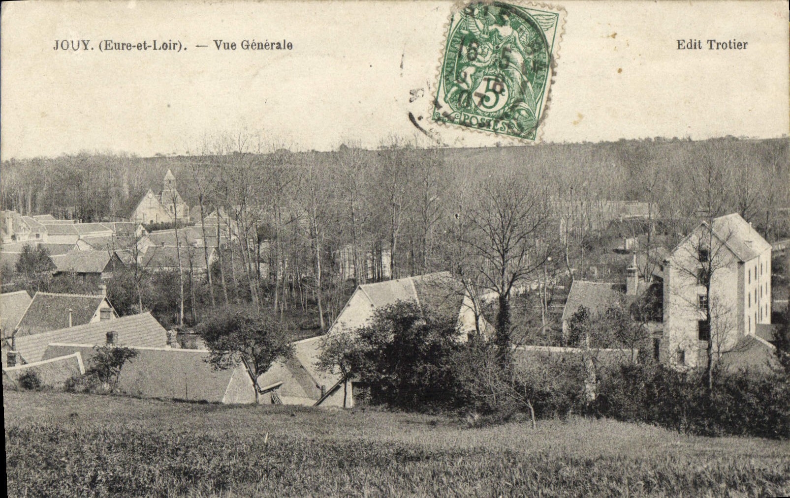 CPA Vue Generale Jouy