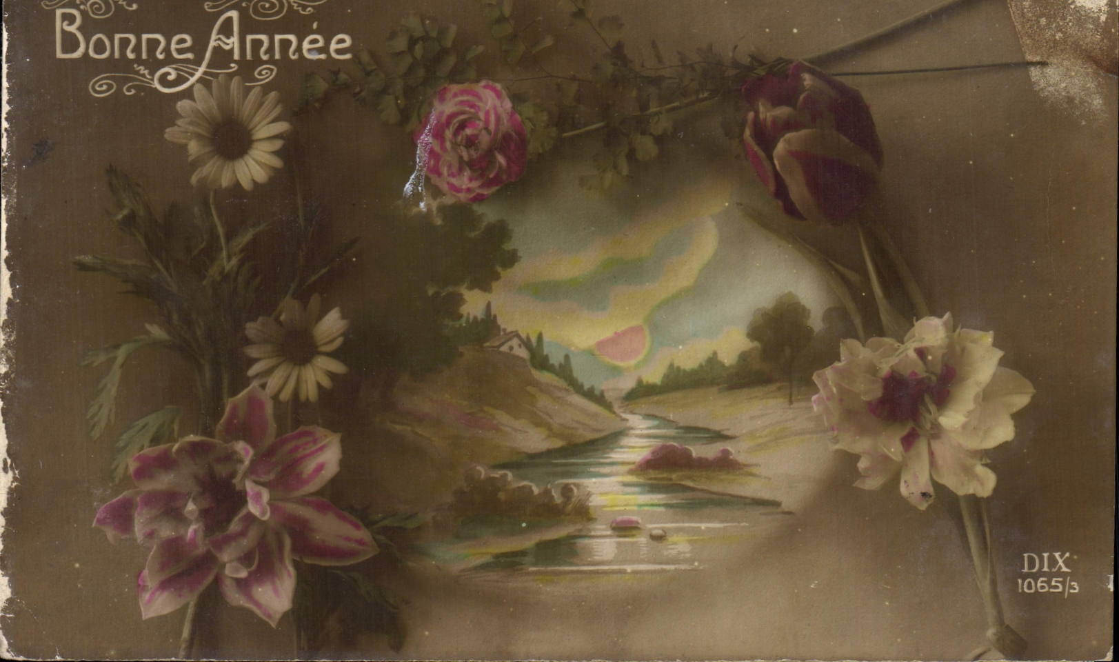 CPA Fantaisie Bonne Annee