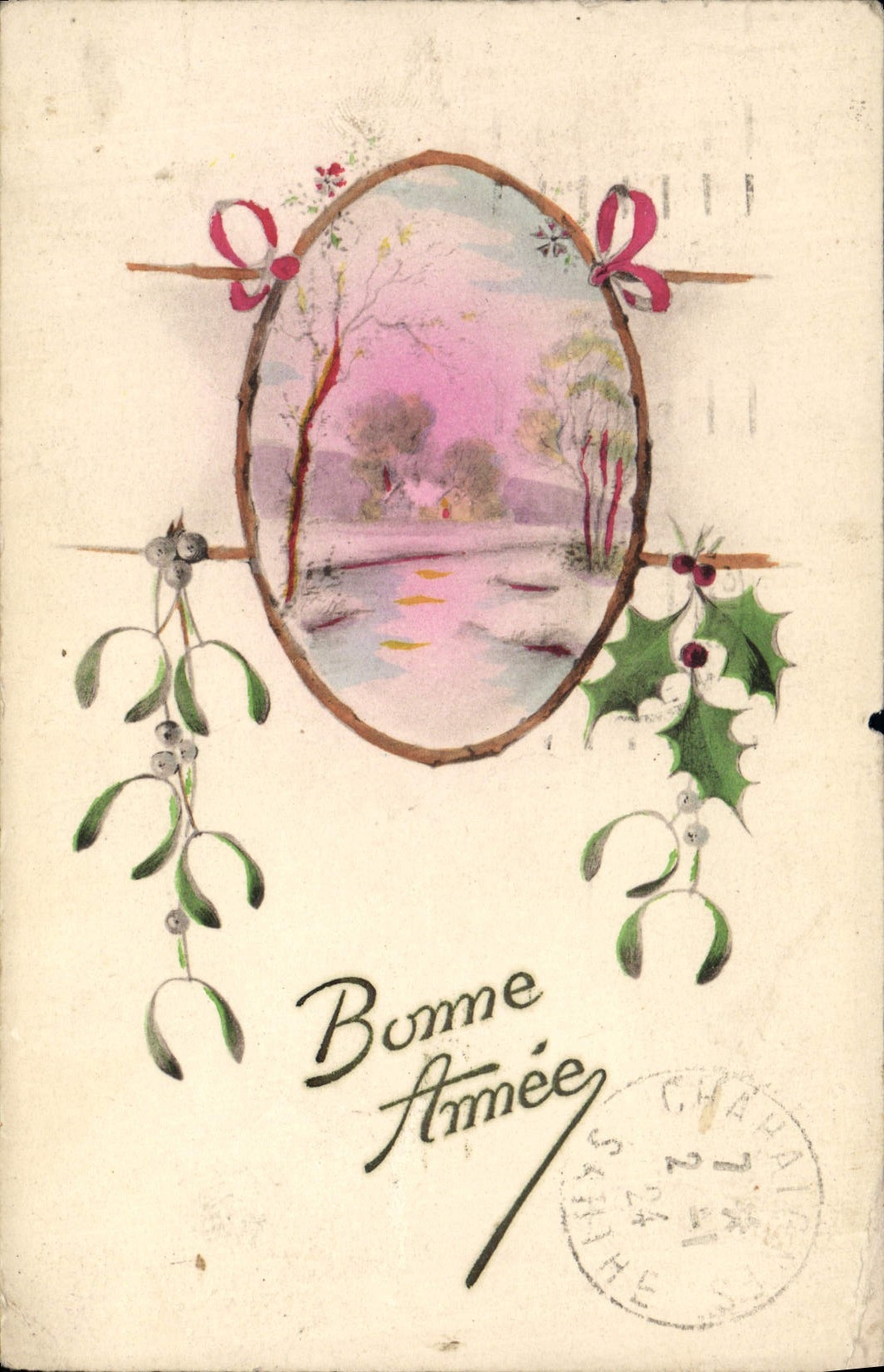 CPA Fantaisie Bonne Annee