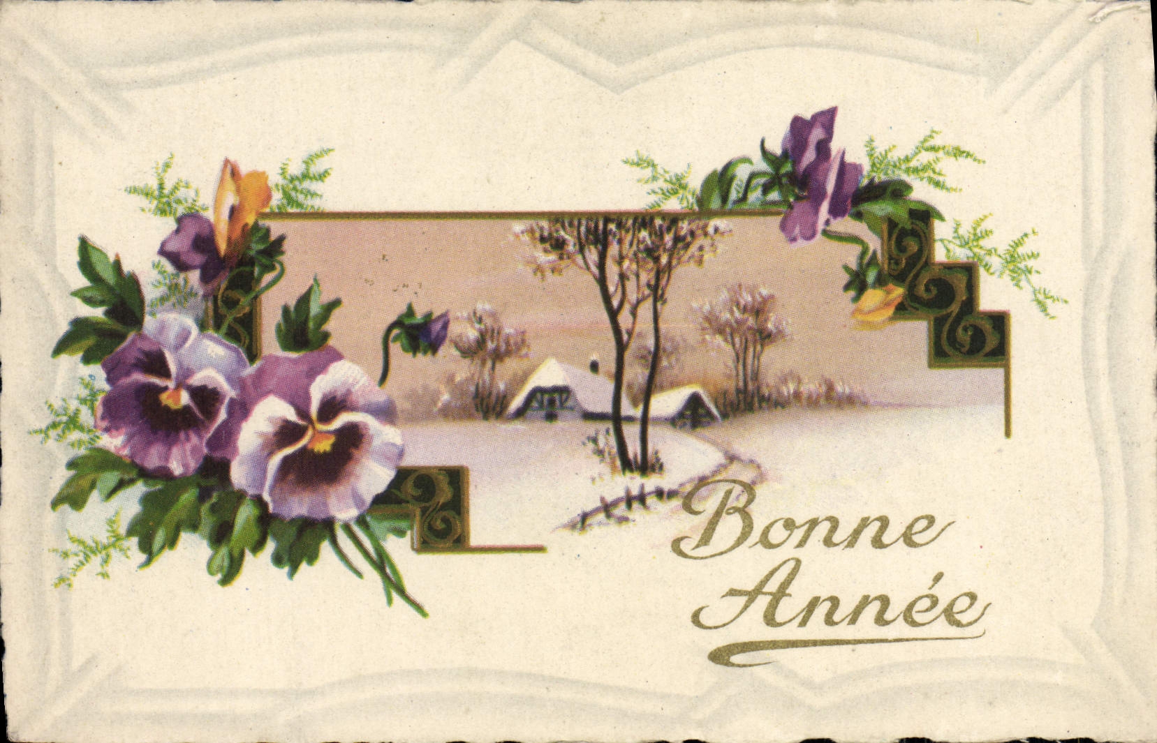 CPA Fantaisie Bonne Annee