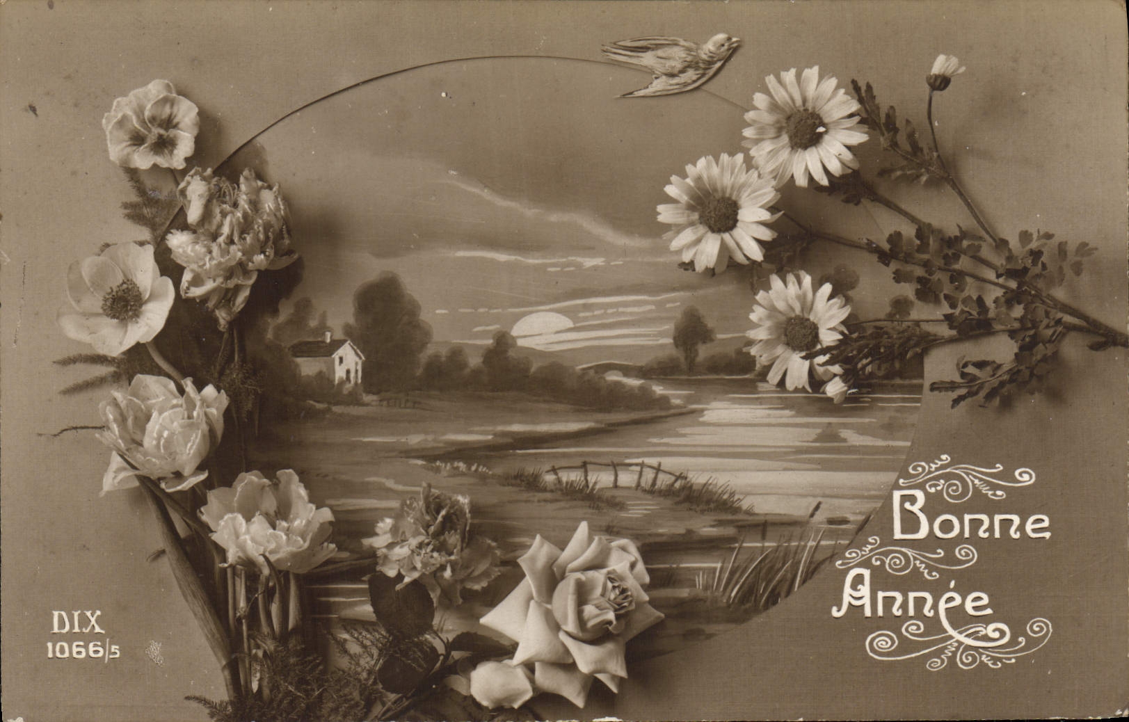 CPA Fantaisie Bonne Annee