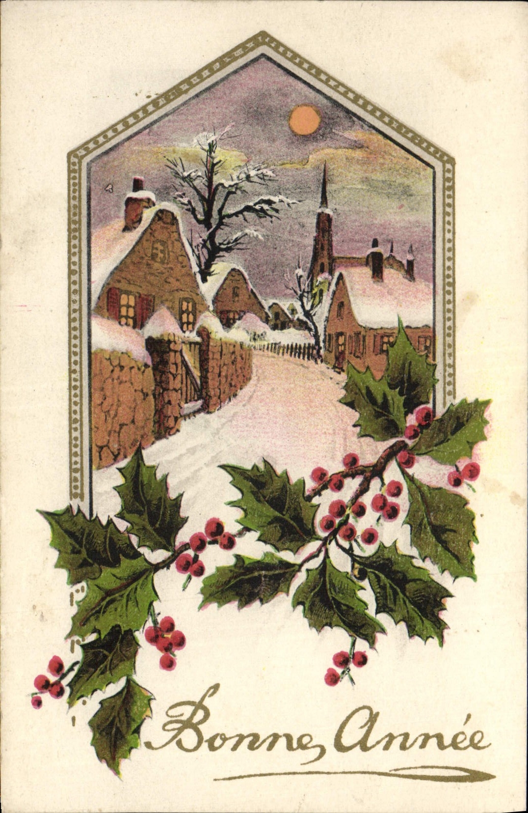 CPA Fantaisie Bonne Annee