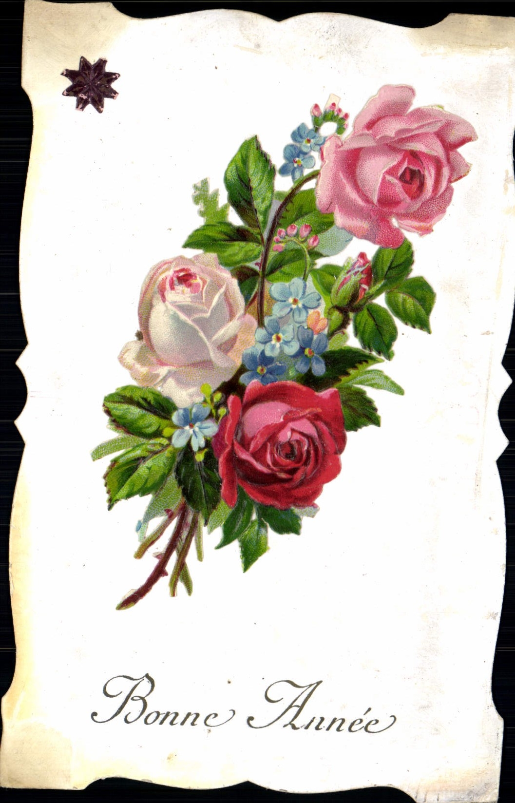 CPA Fantaisie Fleurs