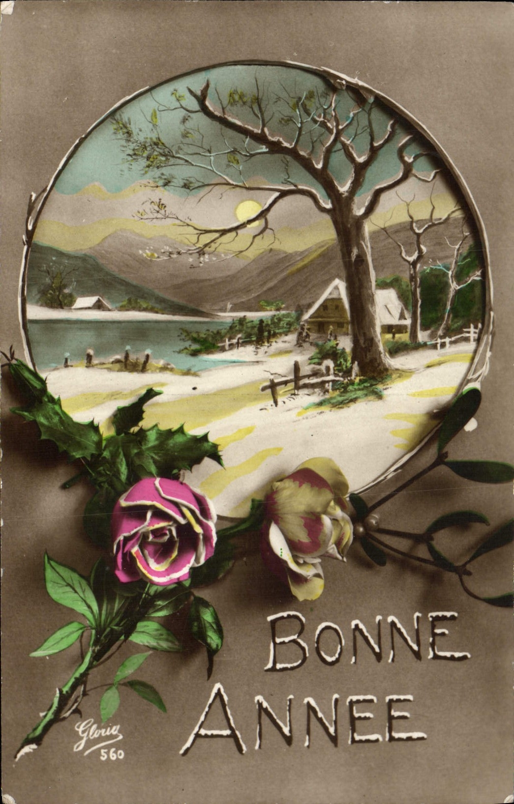 CPA Fantaisie Bonne Annee