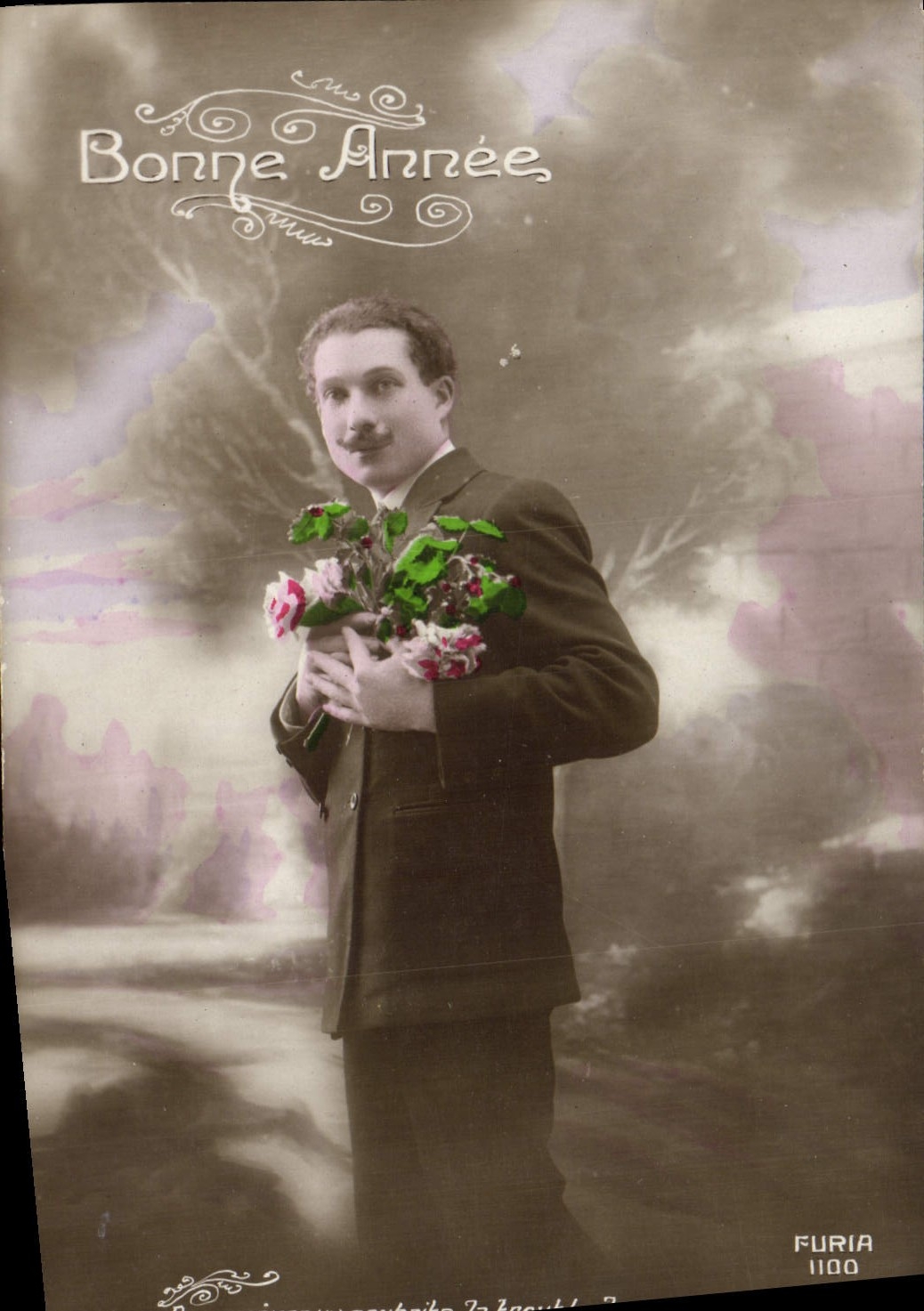 CPA Fantaisie Bonne Annee