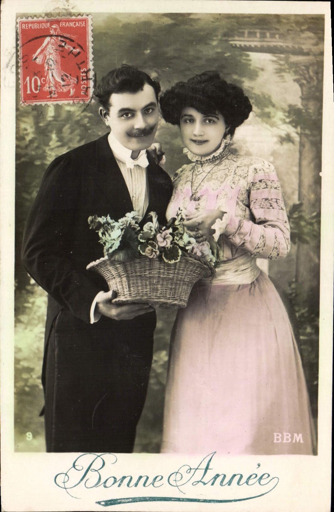 CPA Fantaisie Femme