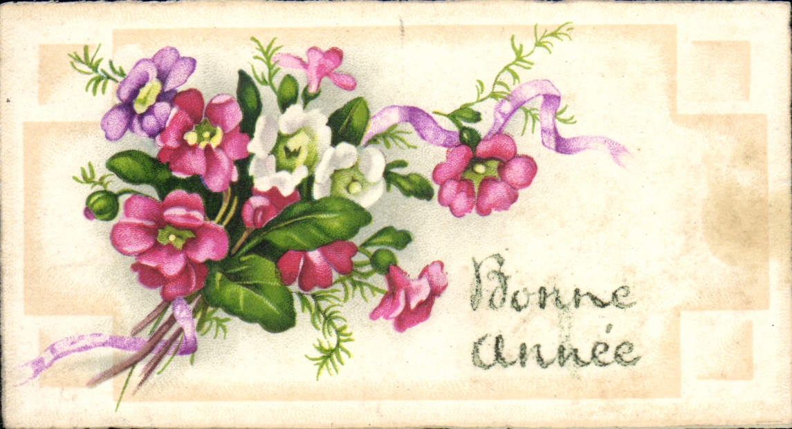 CPA Fantaisie Bonne Annee