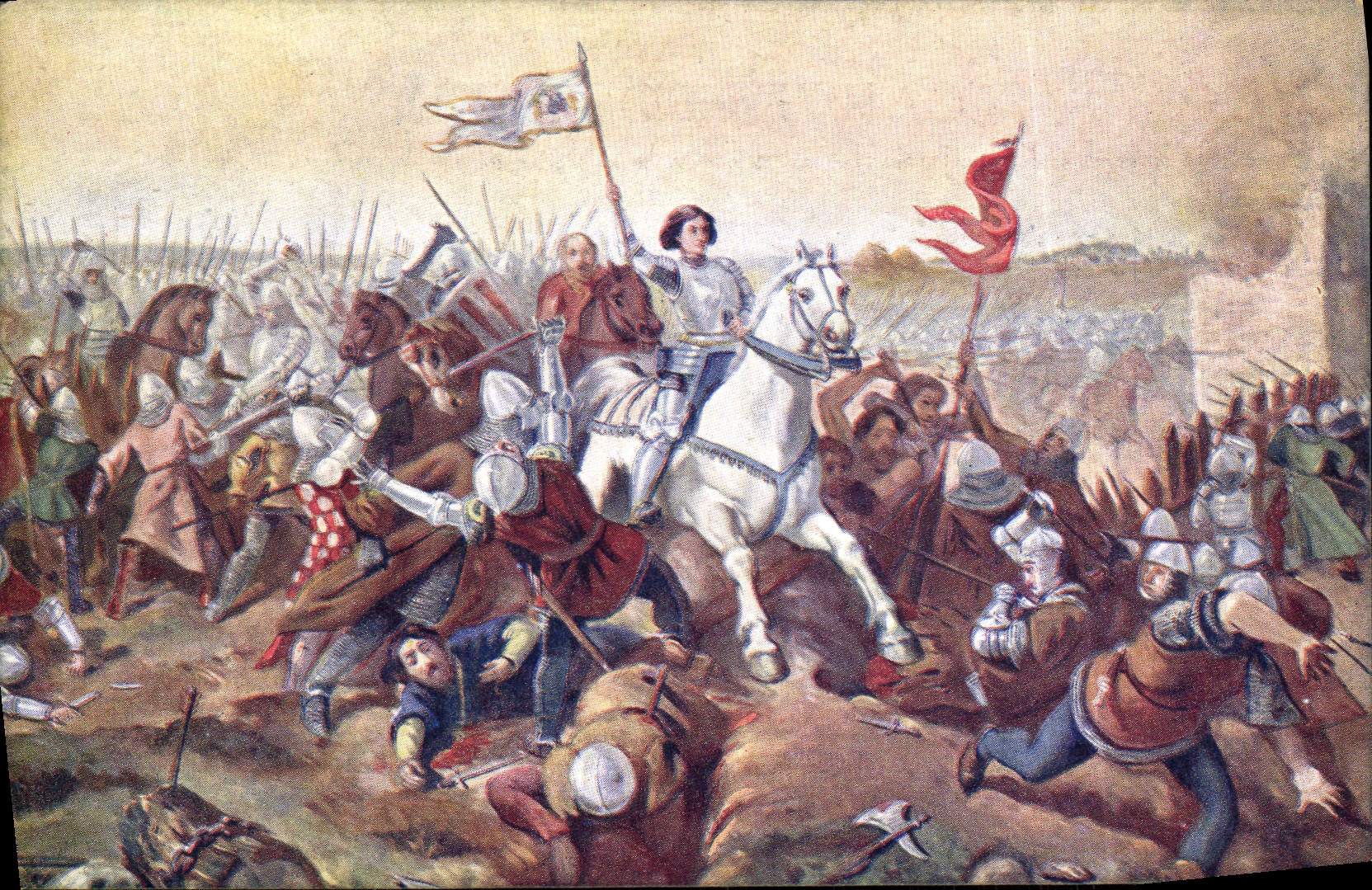 CPA Jeanne d'Arc Jargeau