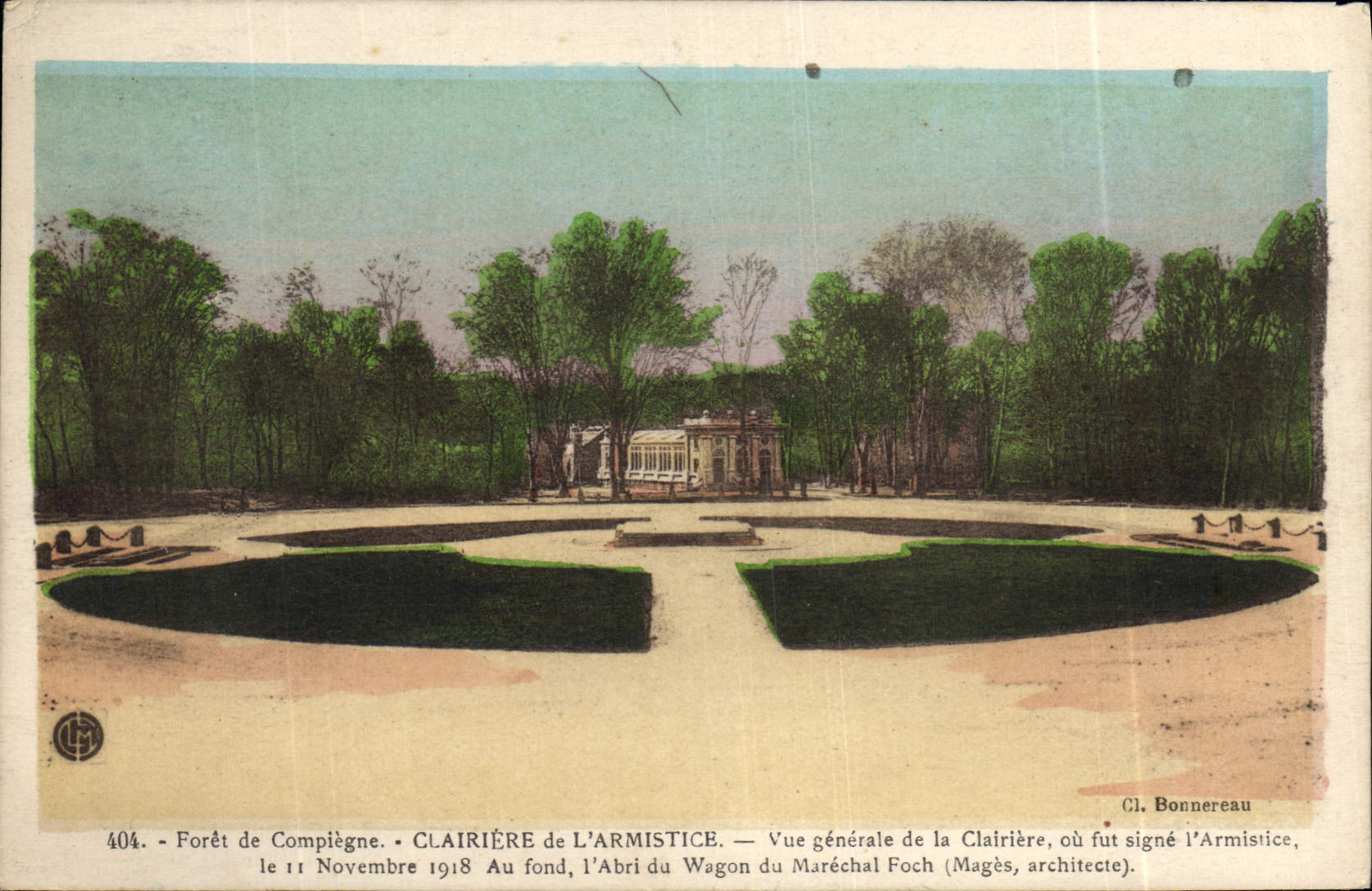 CPA Compiegne Clairiere De L'Armistice Vue generale de la Clairiere 
