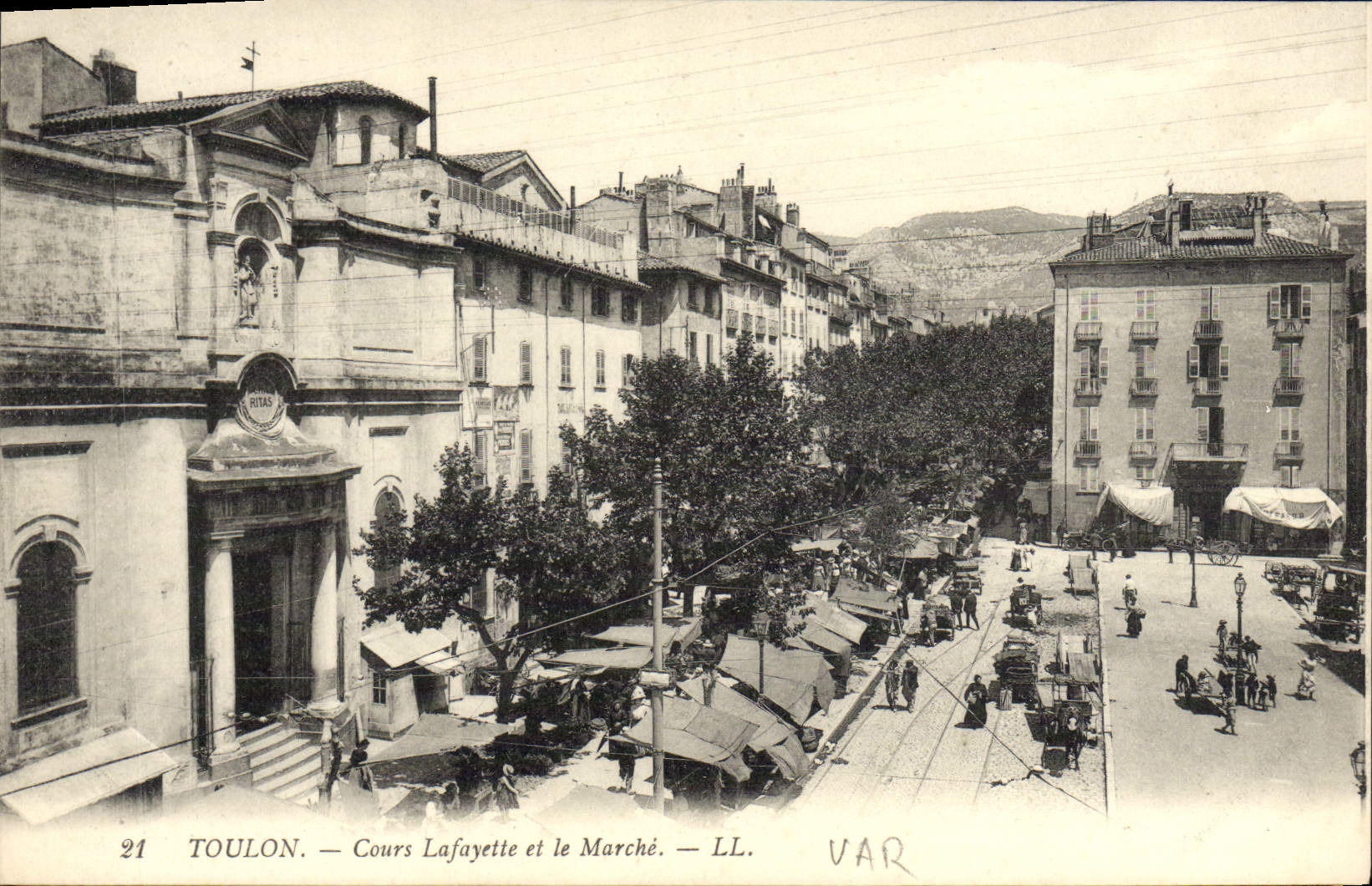 CPA Toulon Cours Lafayette et le marche 