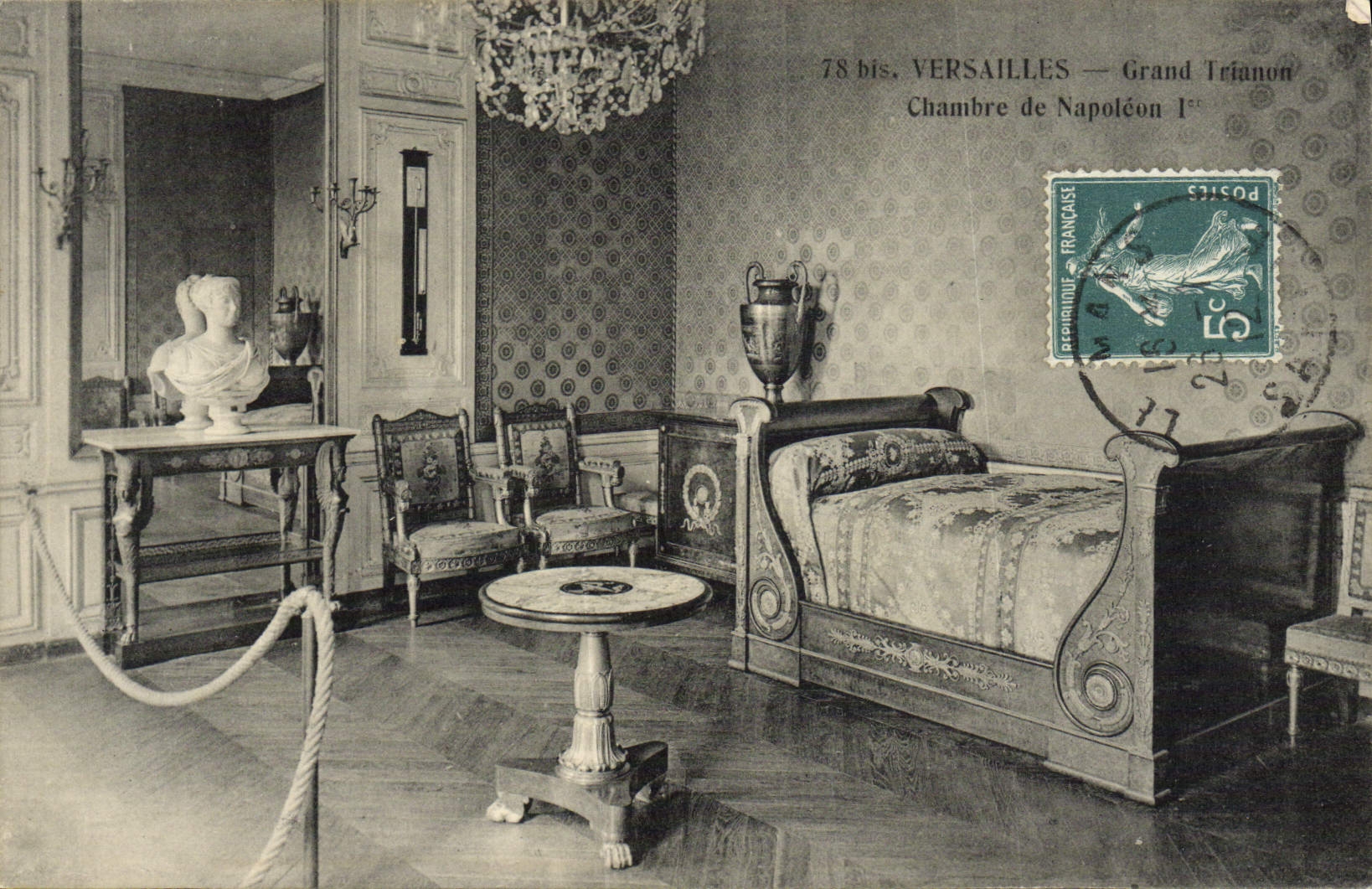 CPA Versailles Grand Trianon Chambre De Napoleon 1er