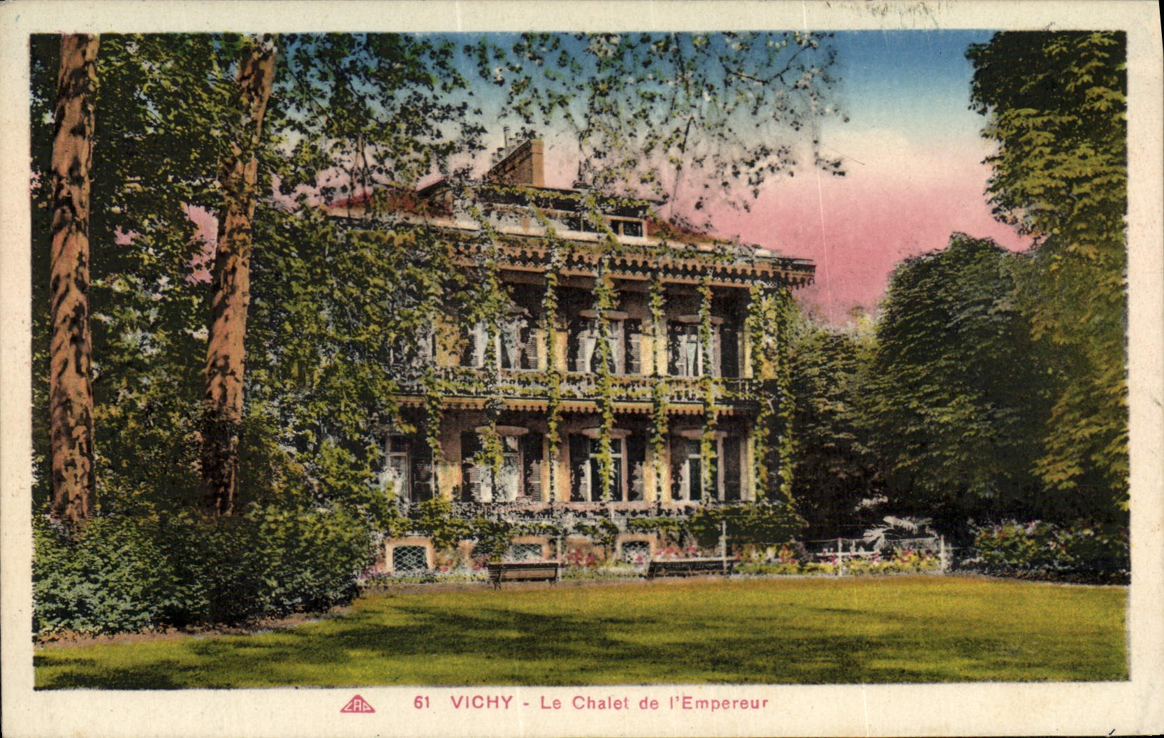 CPA Vichy Le Chalet De I'Empereur