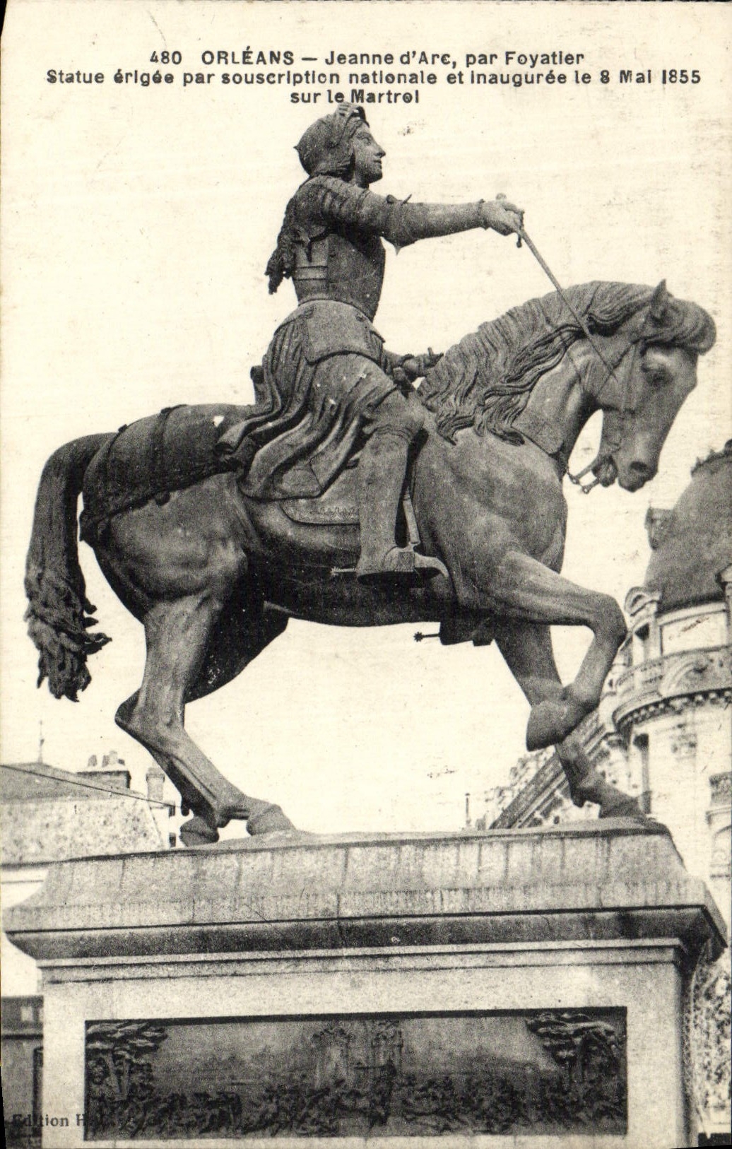 CPA Orleans Jeanne D'Arc Par Foyatier