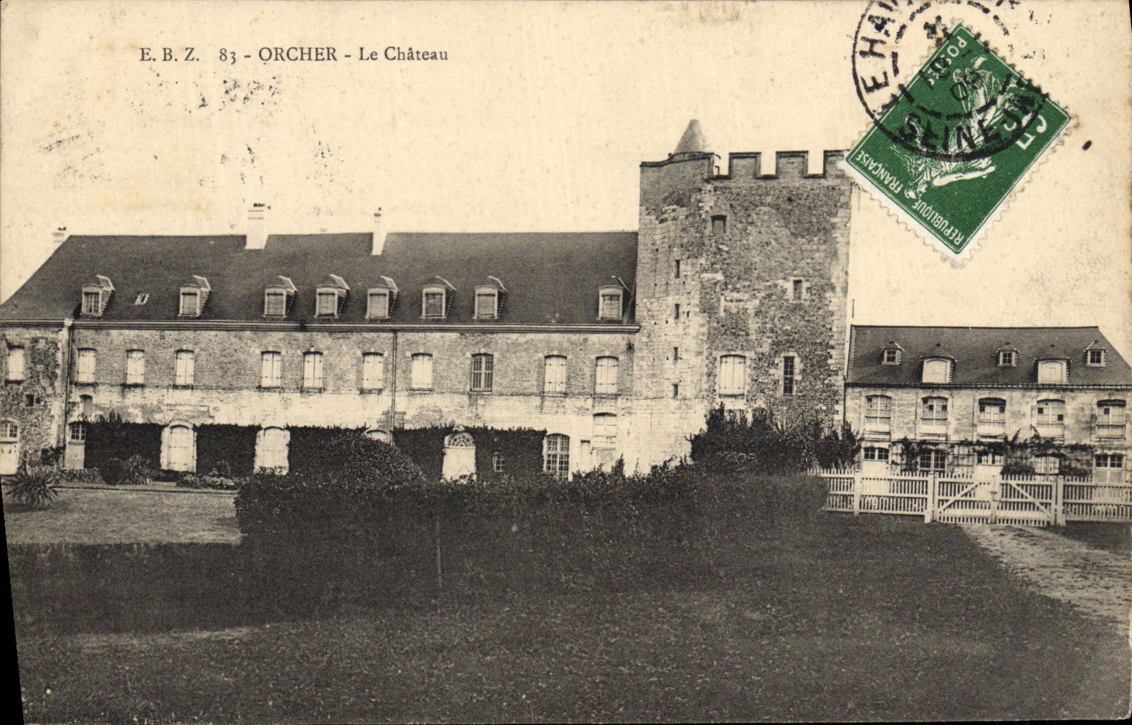 CPA Orcher Le Chateau