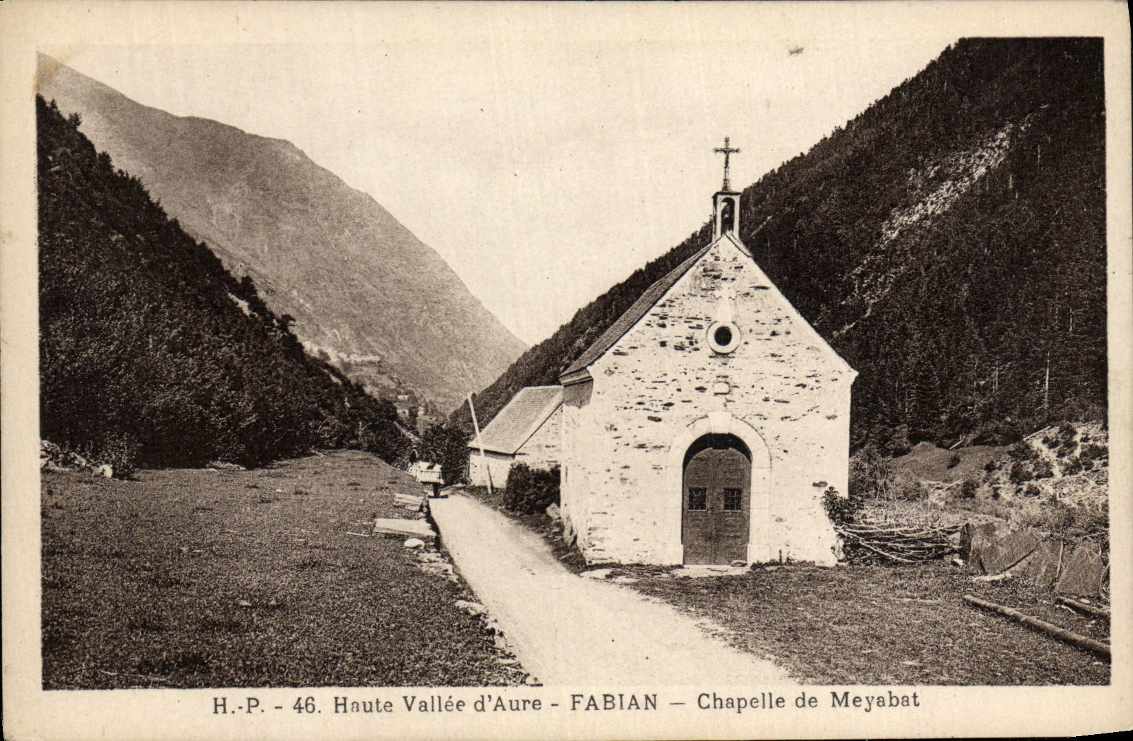 CPA Fabian Chapelle De Meyabat Haute vallee d'Aure