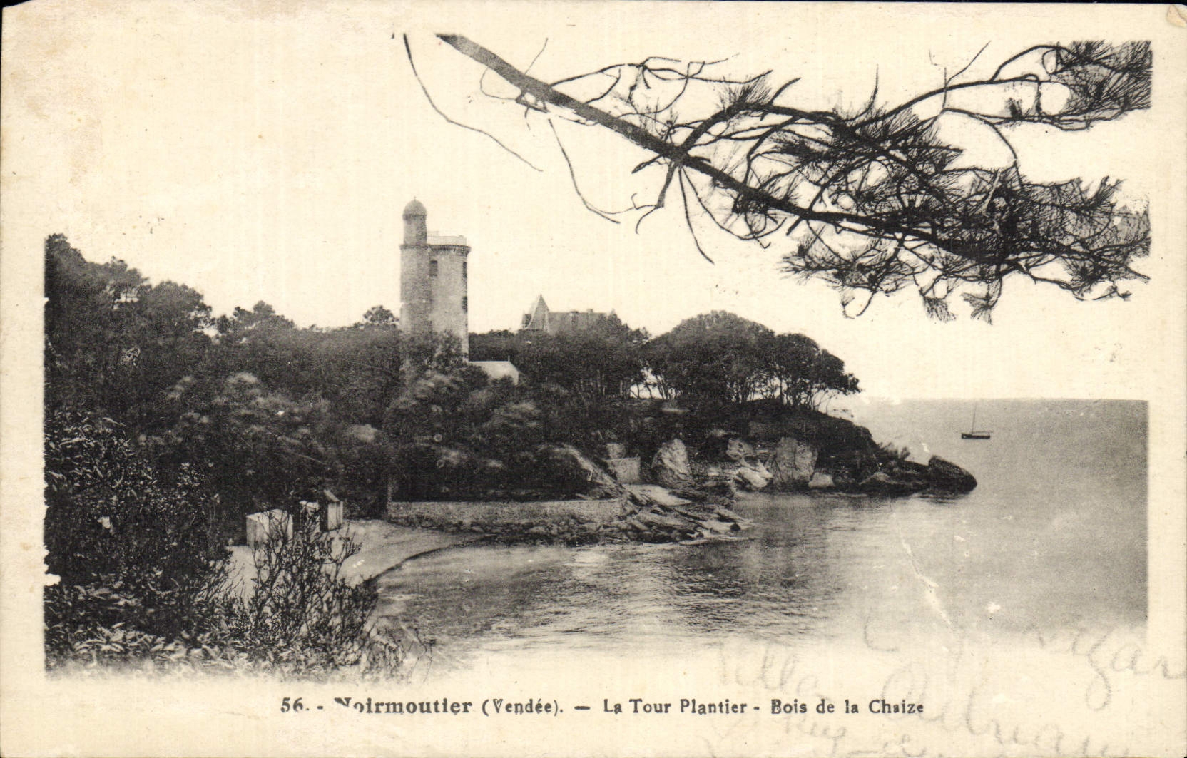 CPA Noirmoutier La Tour Plantier Bois De La Chaise