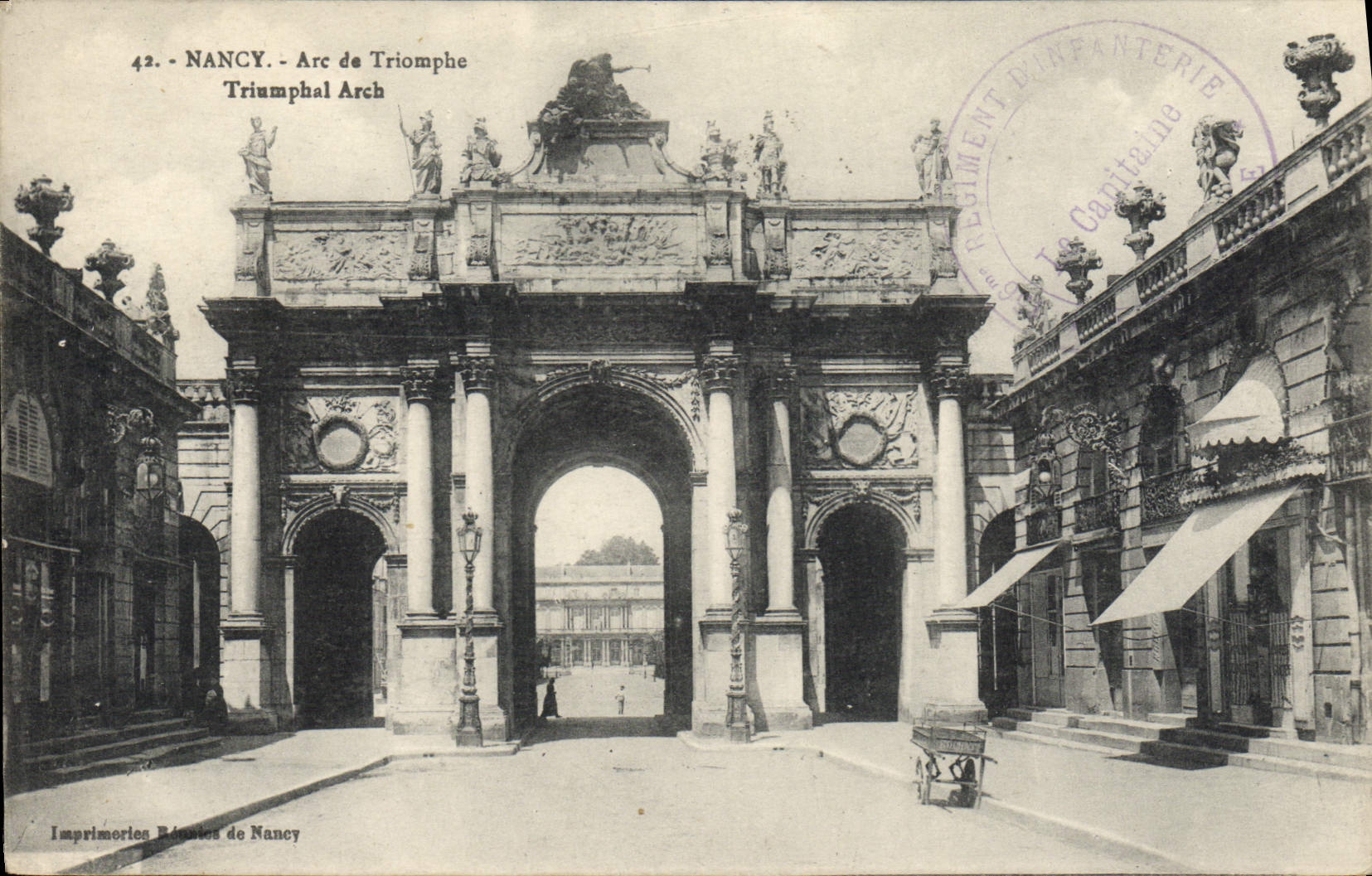 CPA Nancy Arc De Triomphe