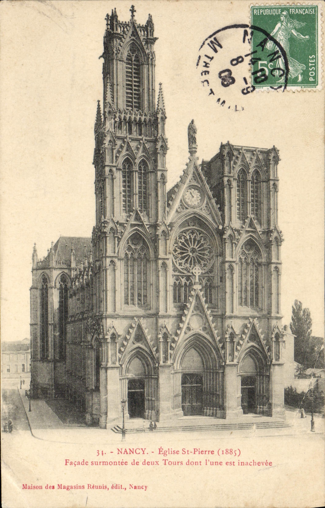 CPA Nancy Eglise St Pierre