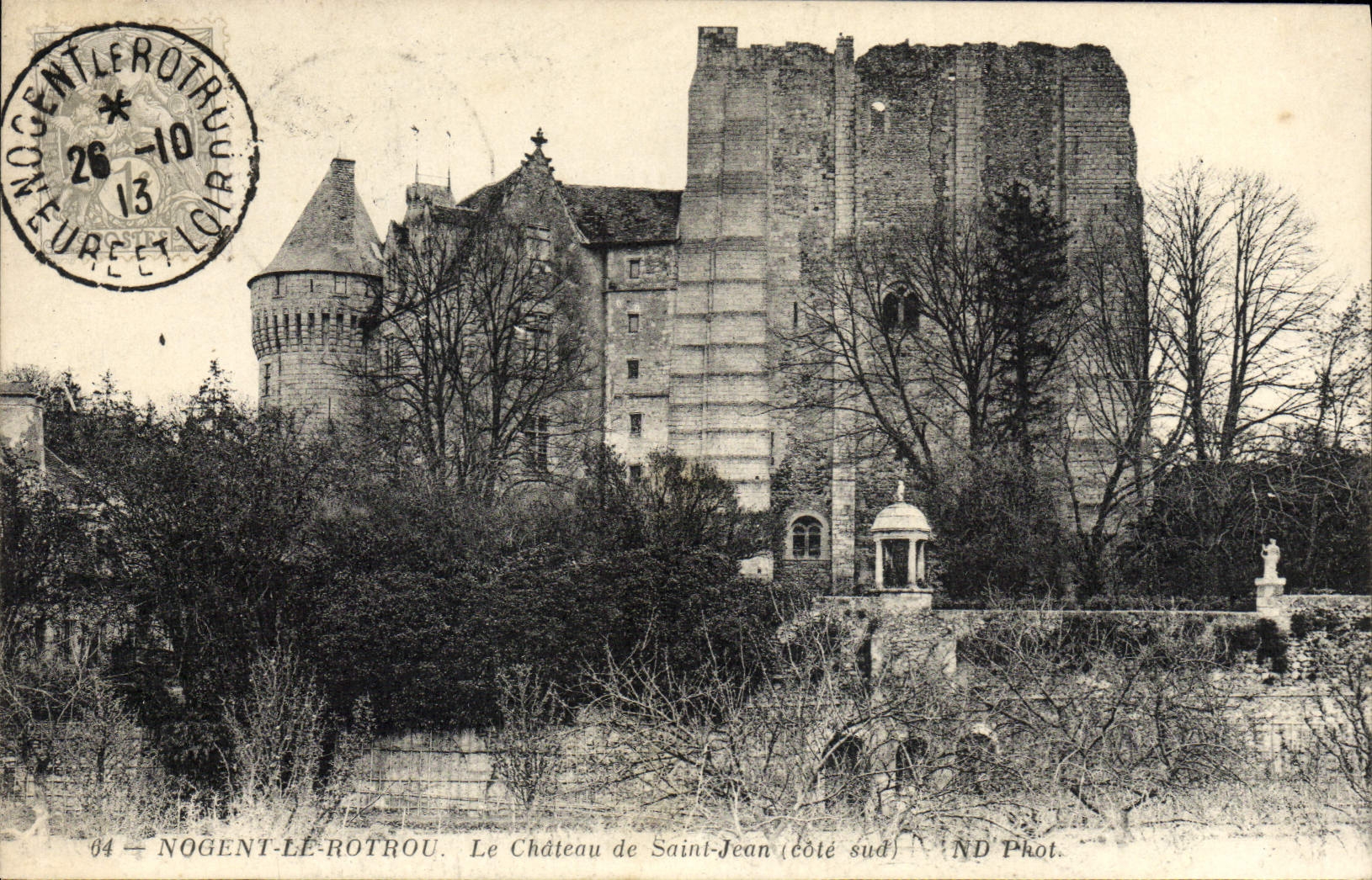 CPA Nogent Le Rotrou Le Chateau De Saint Jean