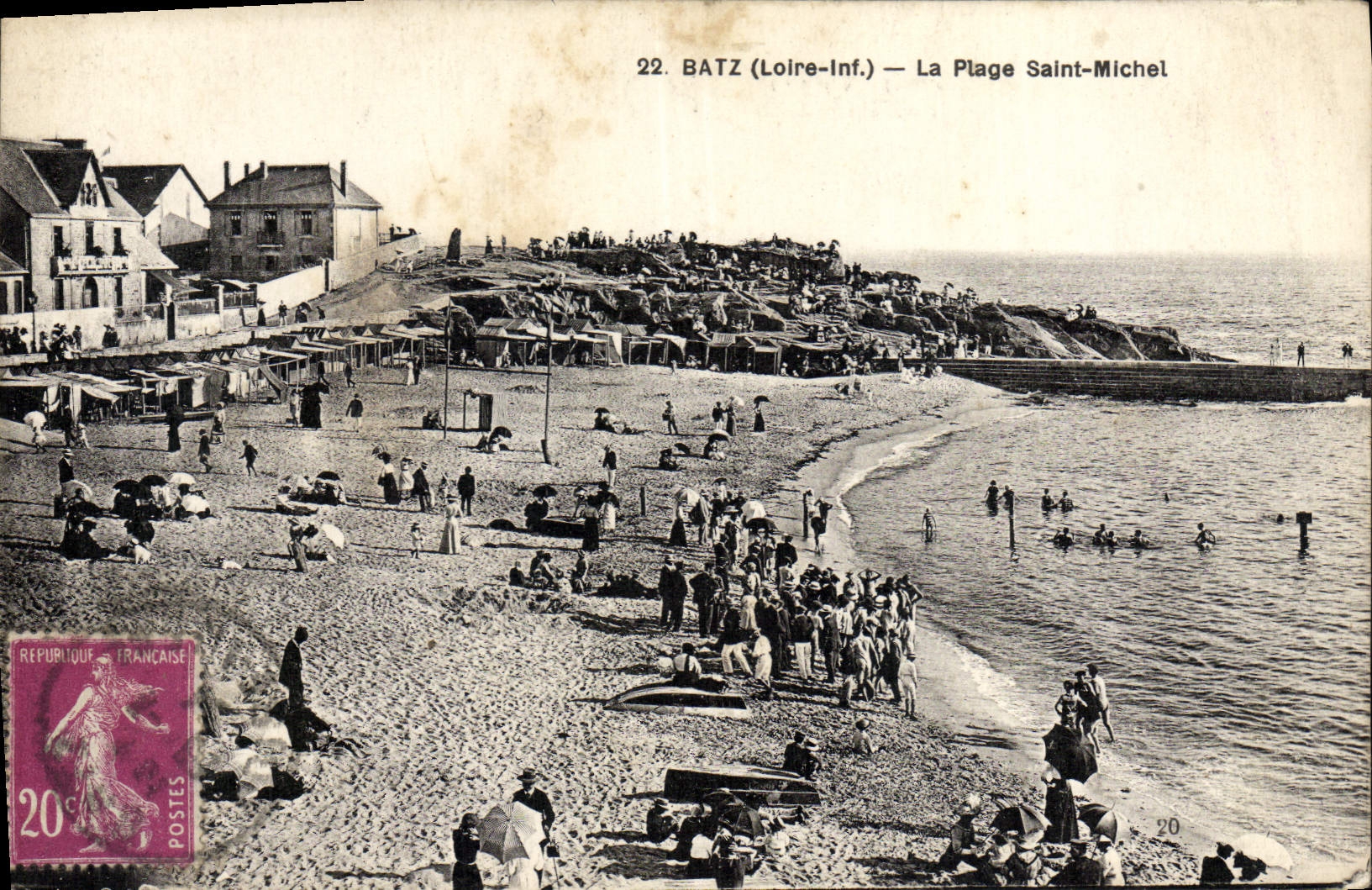 CPA Batz La Plage Saint Michel