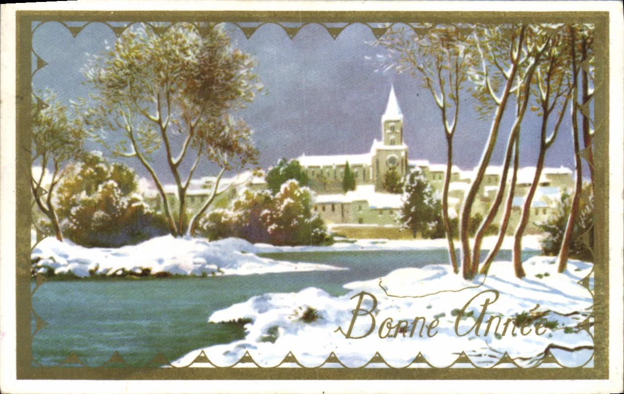 CPA Fantaisie Bonne Annee