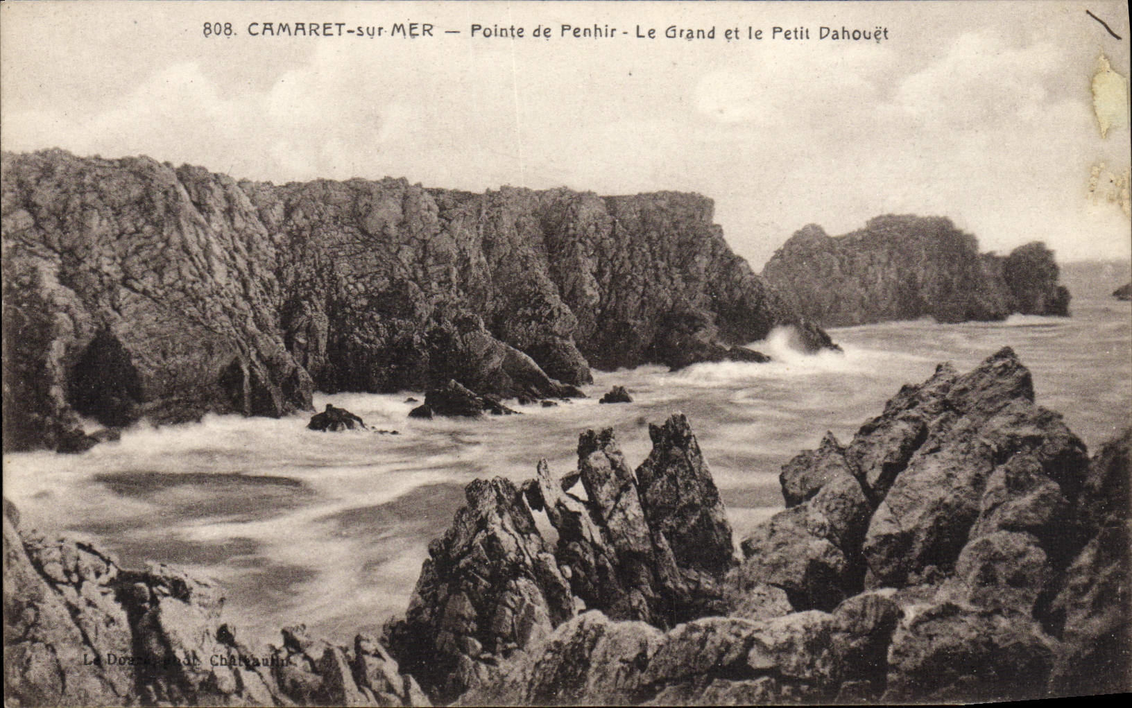CPA Camaret Sur Mer Pointe De Penhir Le Grand Et Le Petit Dahouet