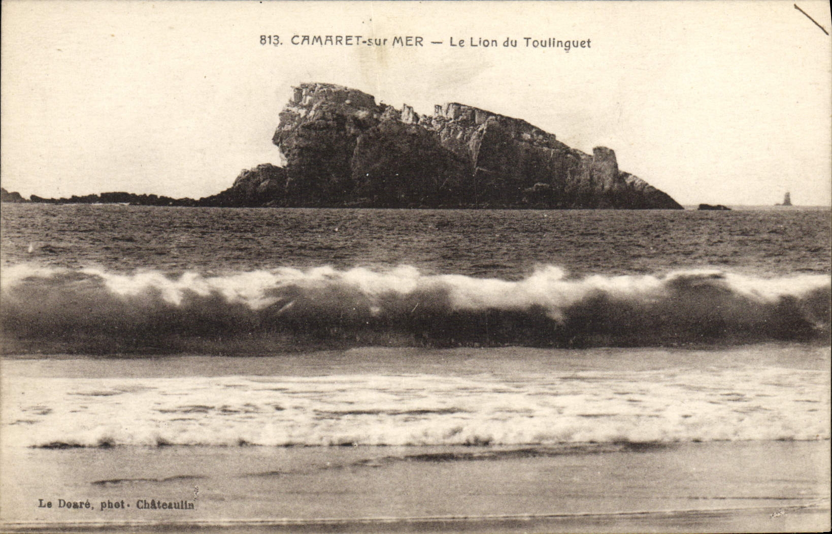 CPA Camaret Sur Mer Le Lion Du Toulinguet
