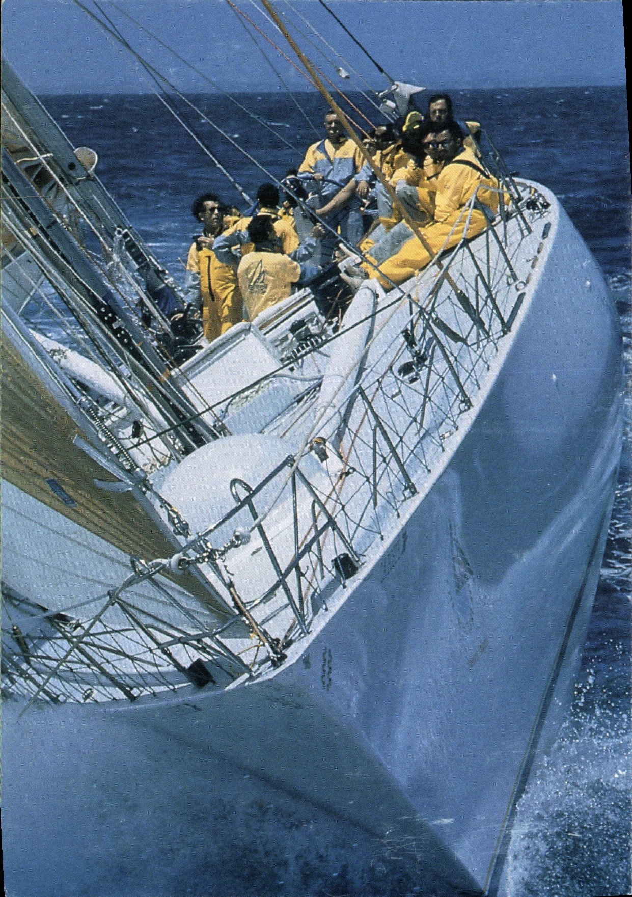 CPM Whitbread 1993 1994 Le Maxi Yacht La Poste a Fremantle Australie 