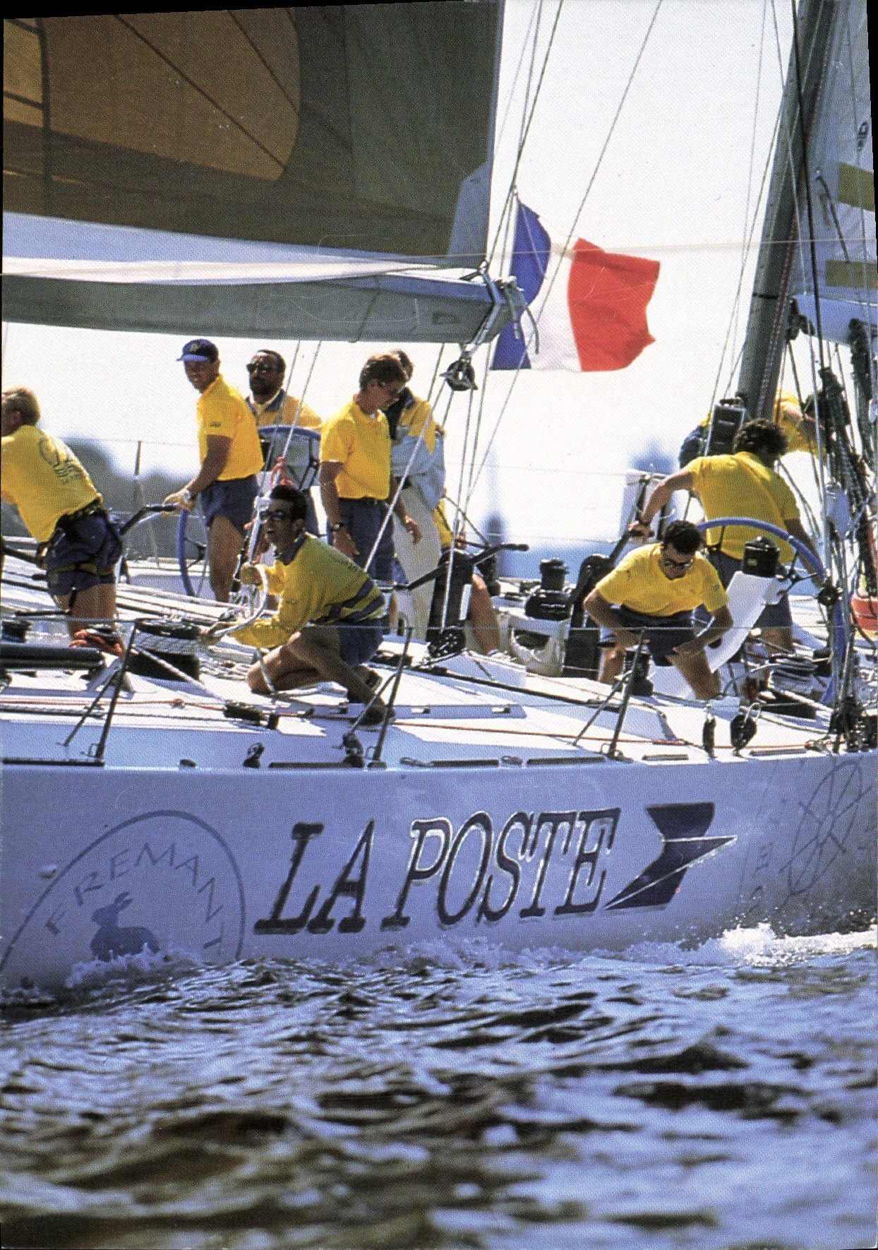 CPM Whitbread 1993 1944 Le maxi Yacht La Poste a Fremantle Australie