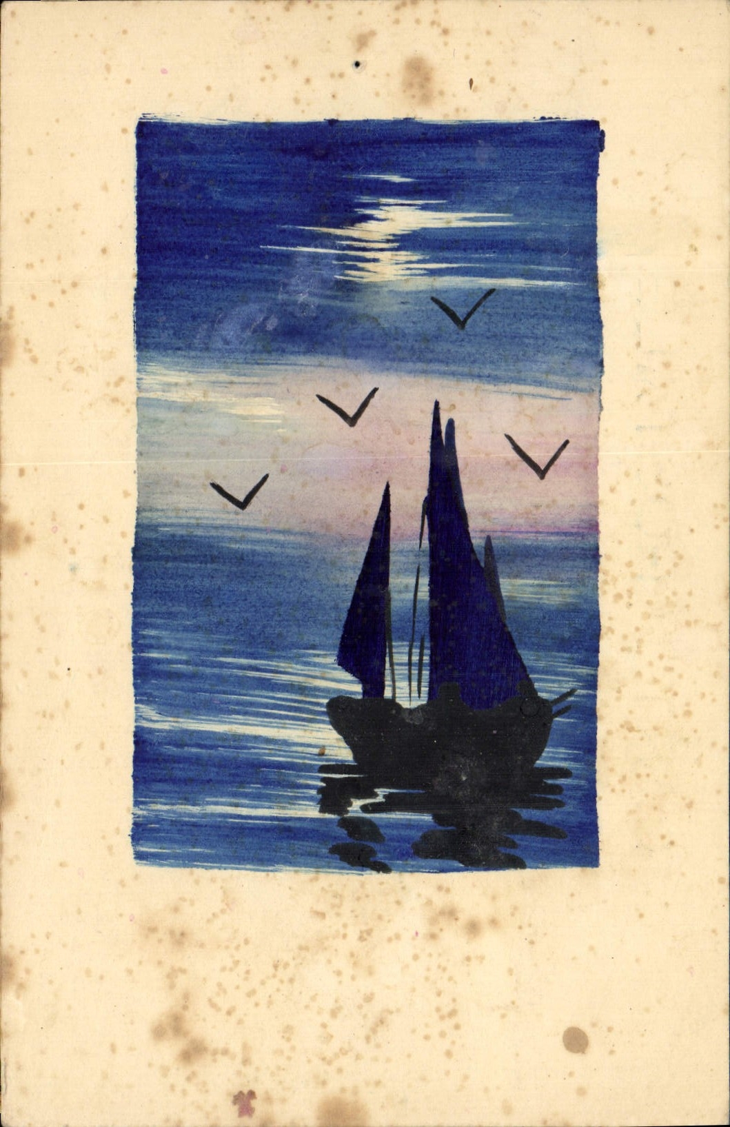 CPA Bateau
