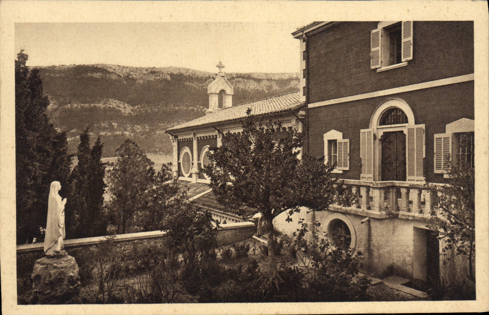 CPA Bethanie Sainte Baume Entree du monastere